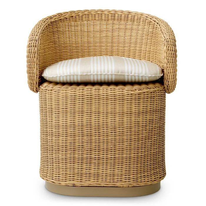 Sessel für den Außenbereich SAN REMO aus Rattan