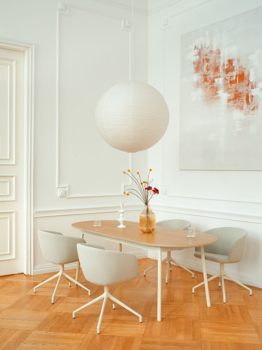 Krzesło obrotowe GRACE aluminiowa podstawa - kolor do wyboru [Milena] MDD    Eye on Design