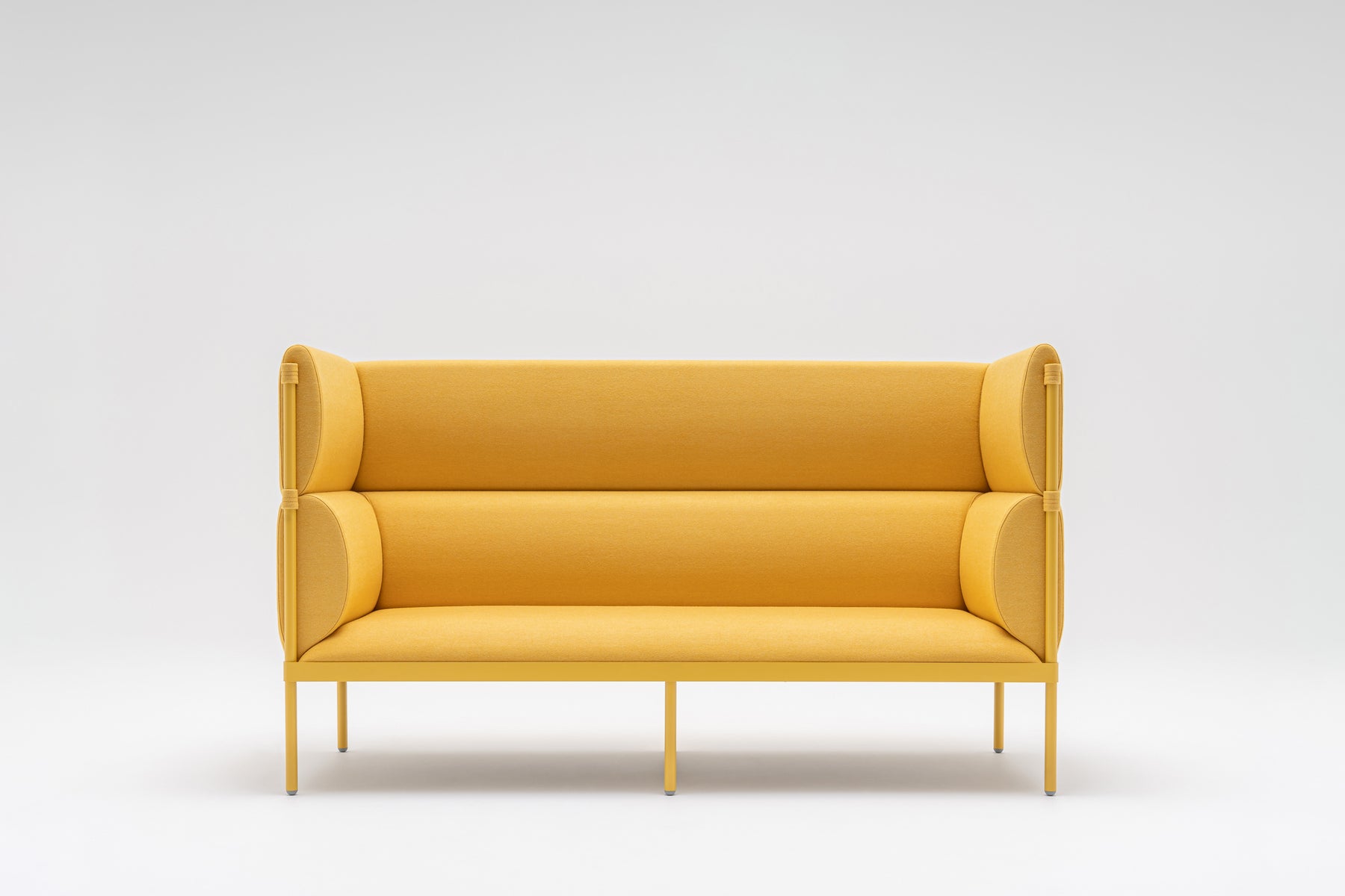 3-seater high-person upholstered sofa