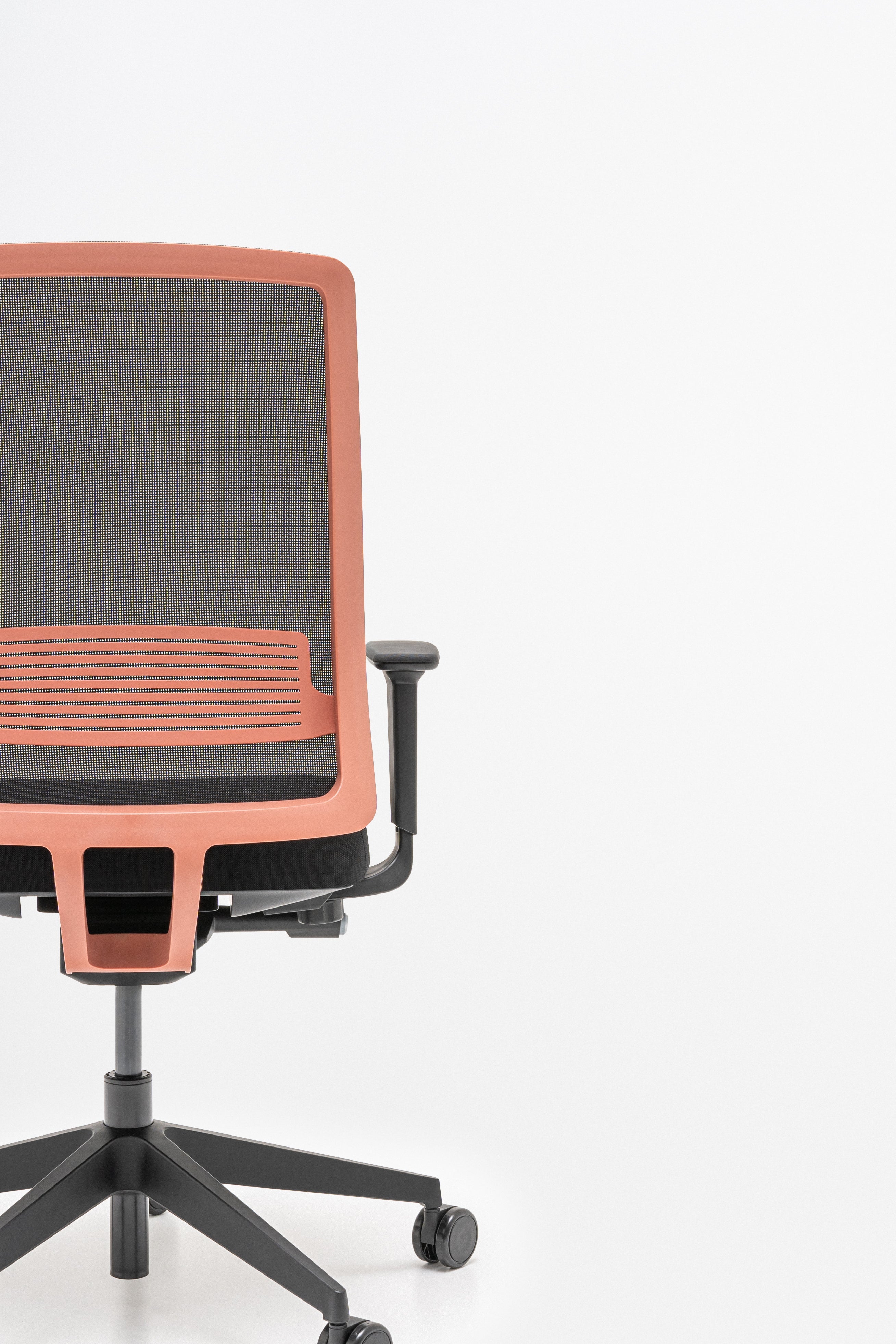 Apex office chair with wheels for a hard surface