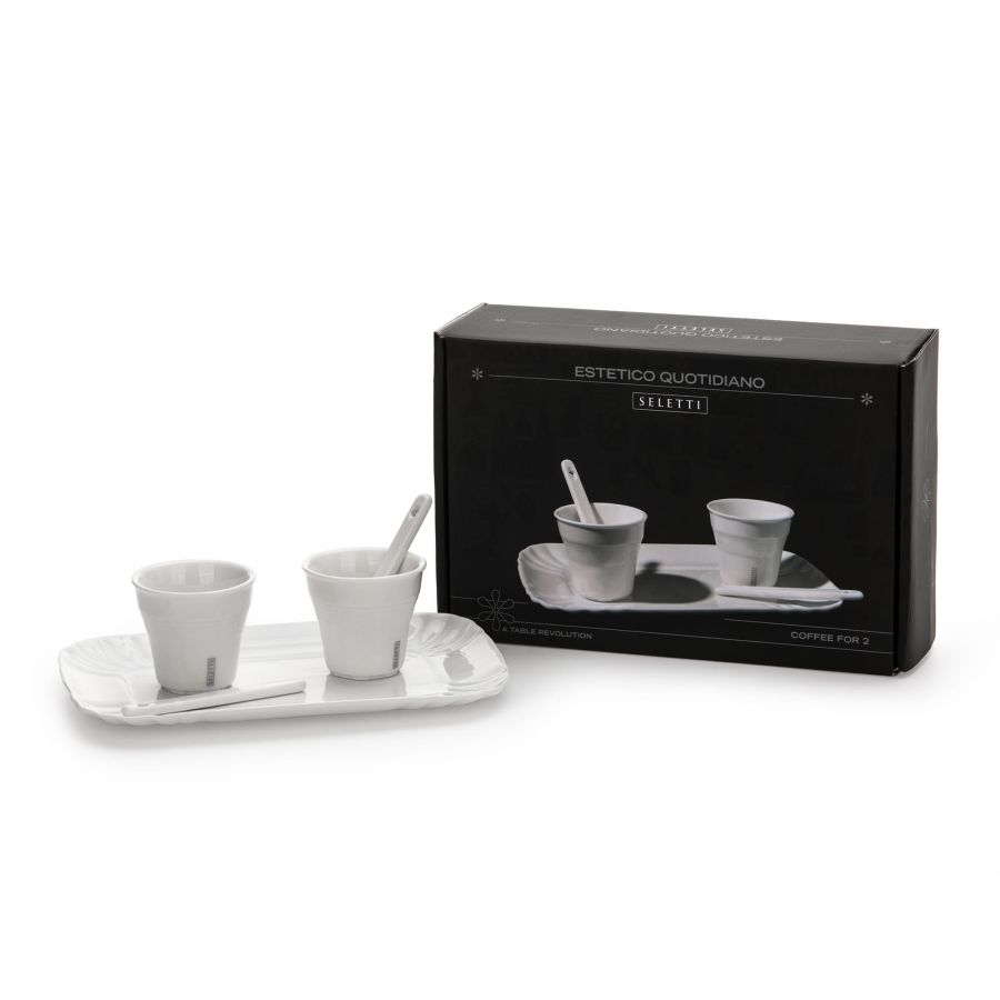 Estetico quotidiano porcelain coffee set