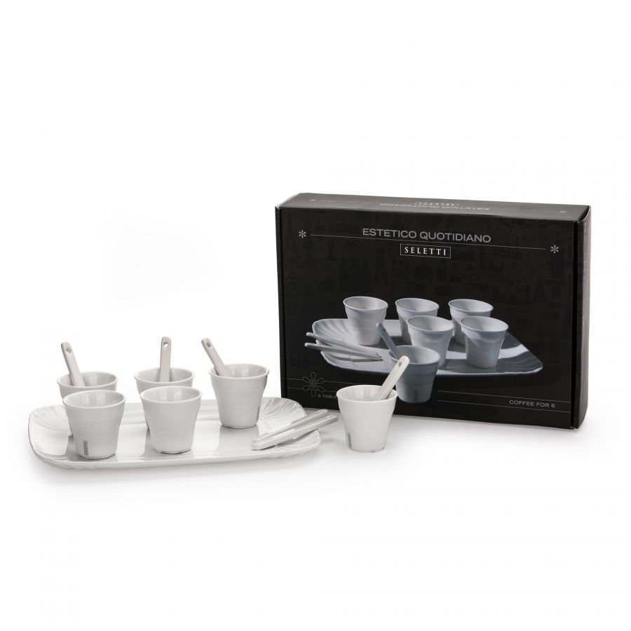 Estetico quotidiano porcelain coffee set