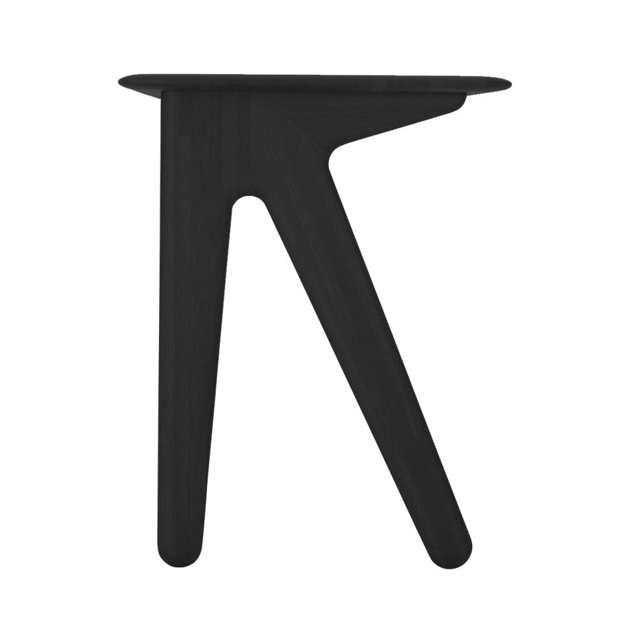 Desk Slab Black Eiche Holz [Julia] [Kürze]