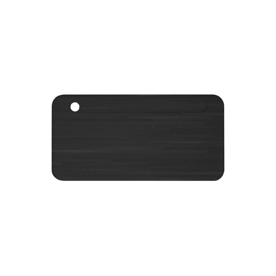Desk Slab Black Eiche Holz [Julia] [Kürze]