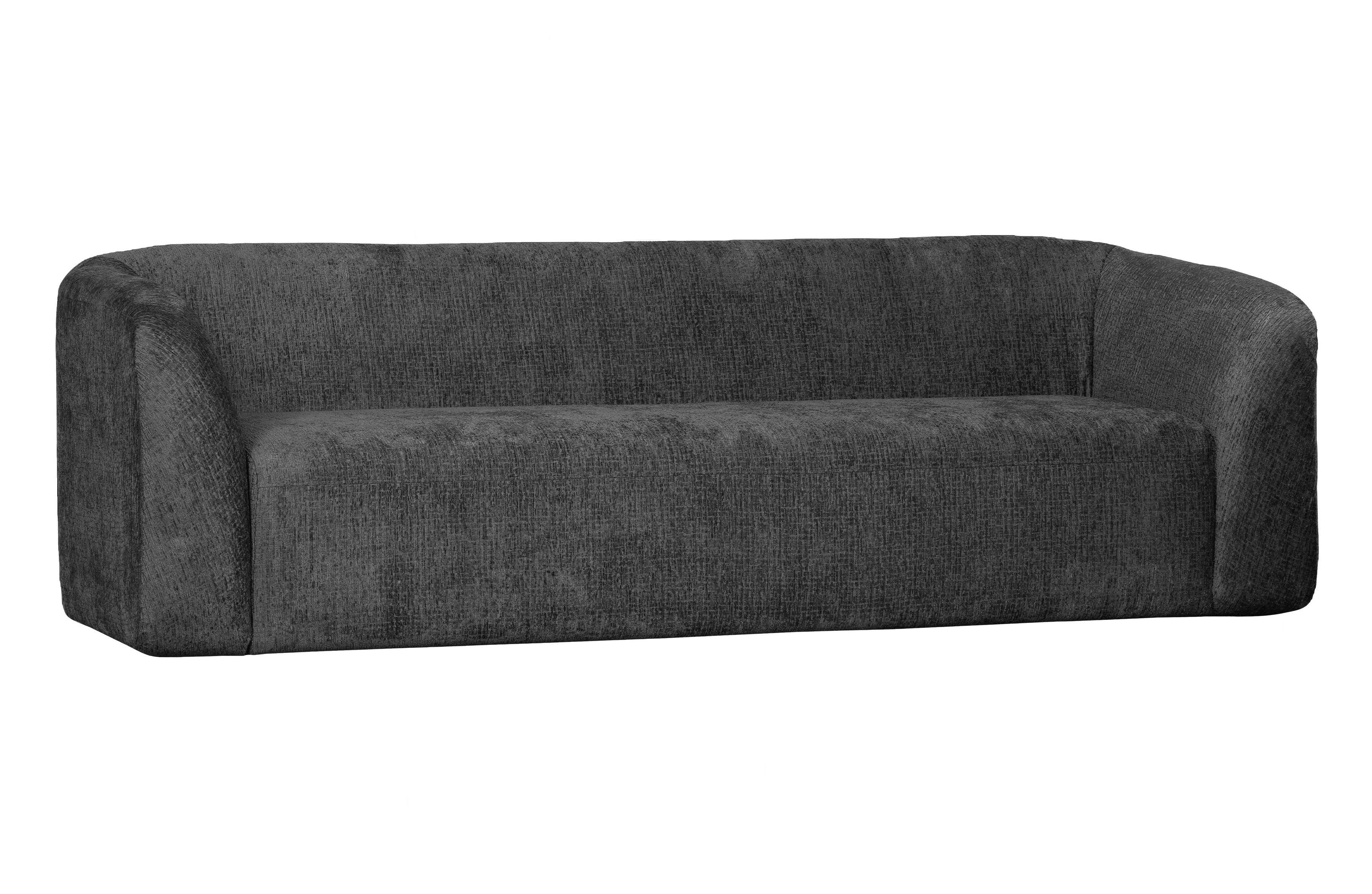 Sofa 3-osobowa aksamitna SLOPING ciemnoszary Be Pure    Eye on Design