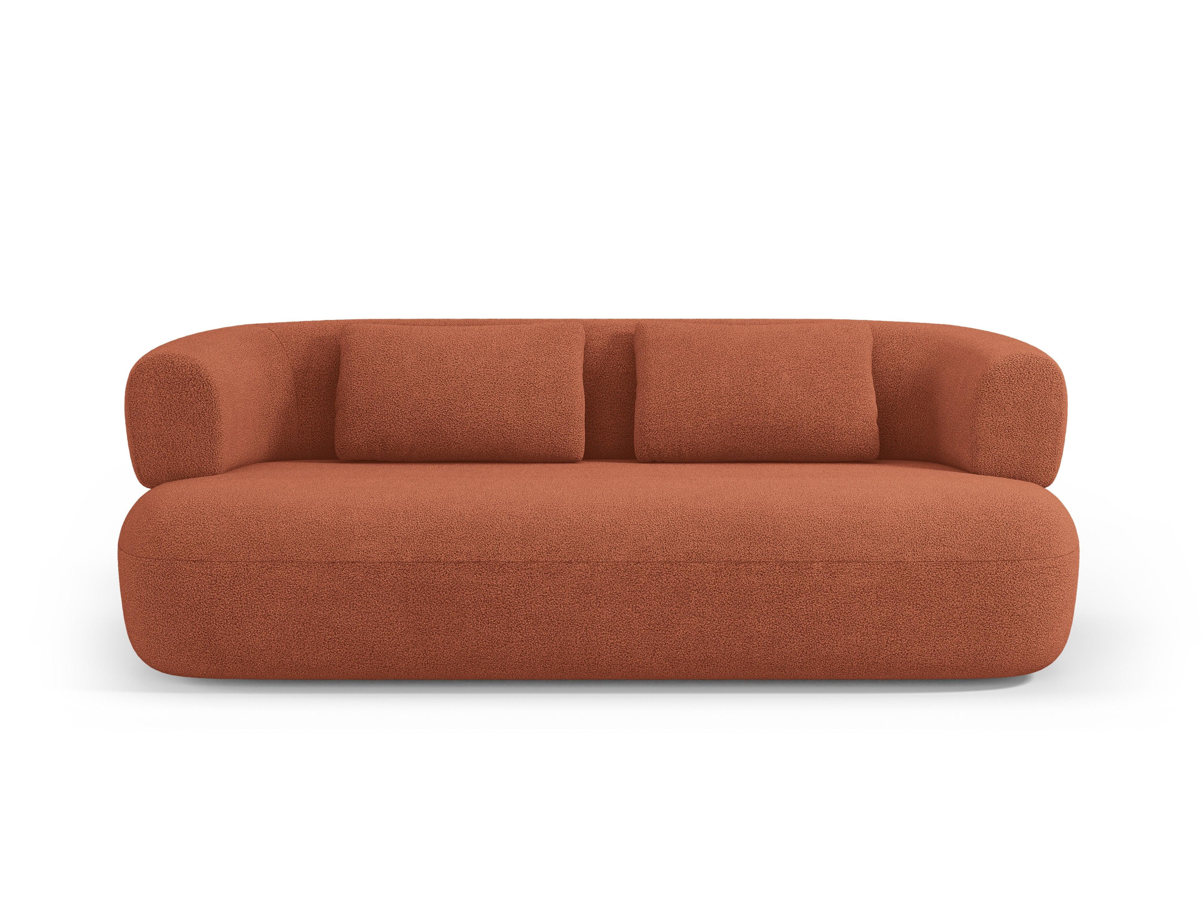 Sofa 3-osobowa ALDRIN ceglany boucle Windsor & Co    Eye on Design