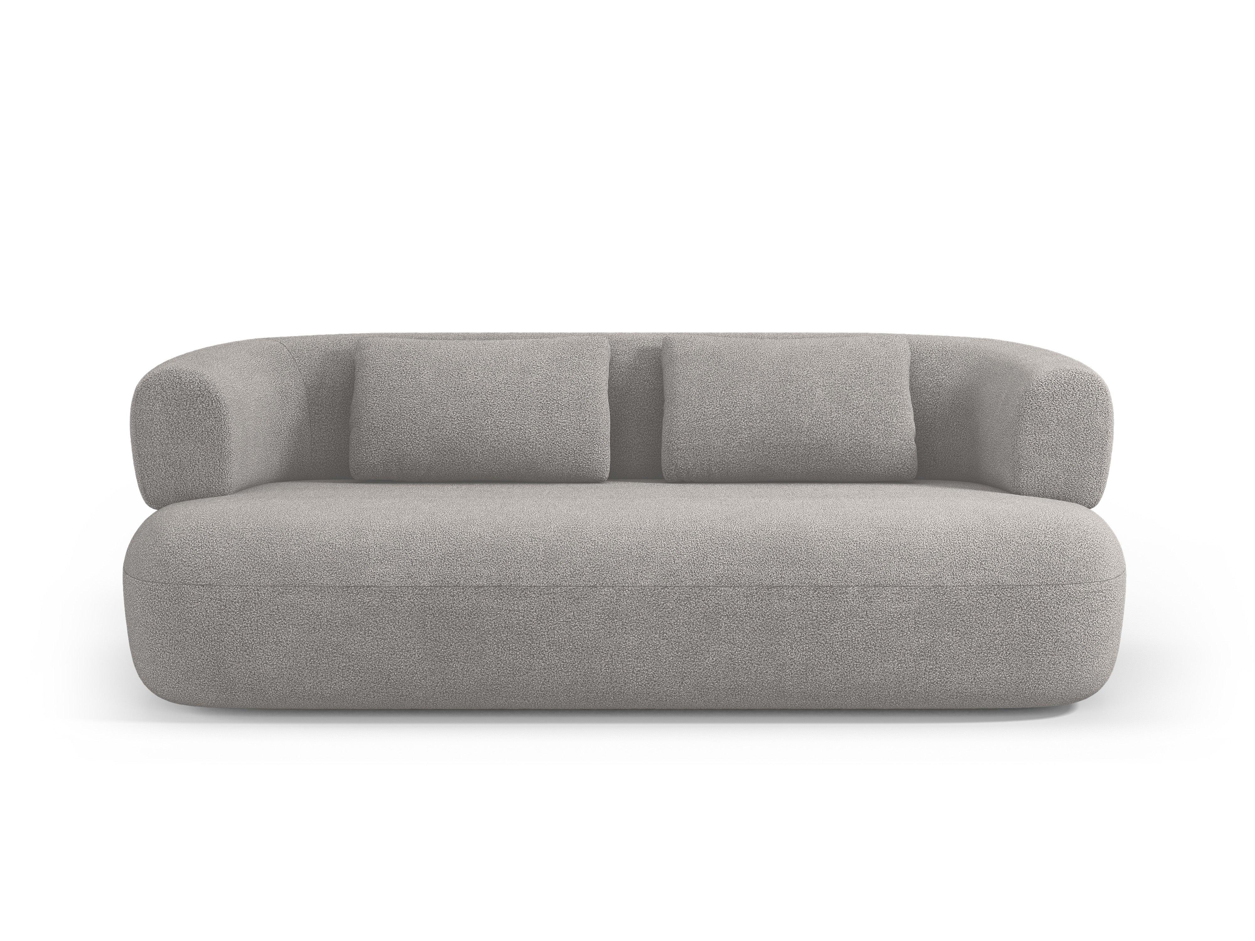 Sofa 3-osobowa ALDRIN jasnoszary boucle Windsor & Co    Eye on Design