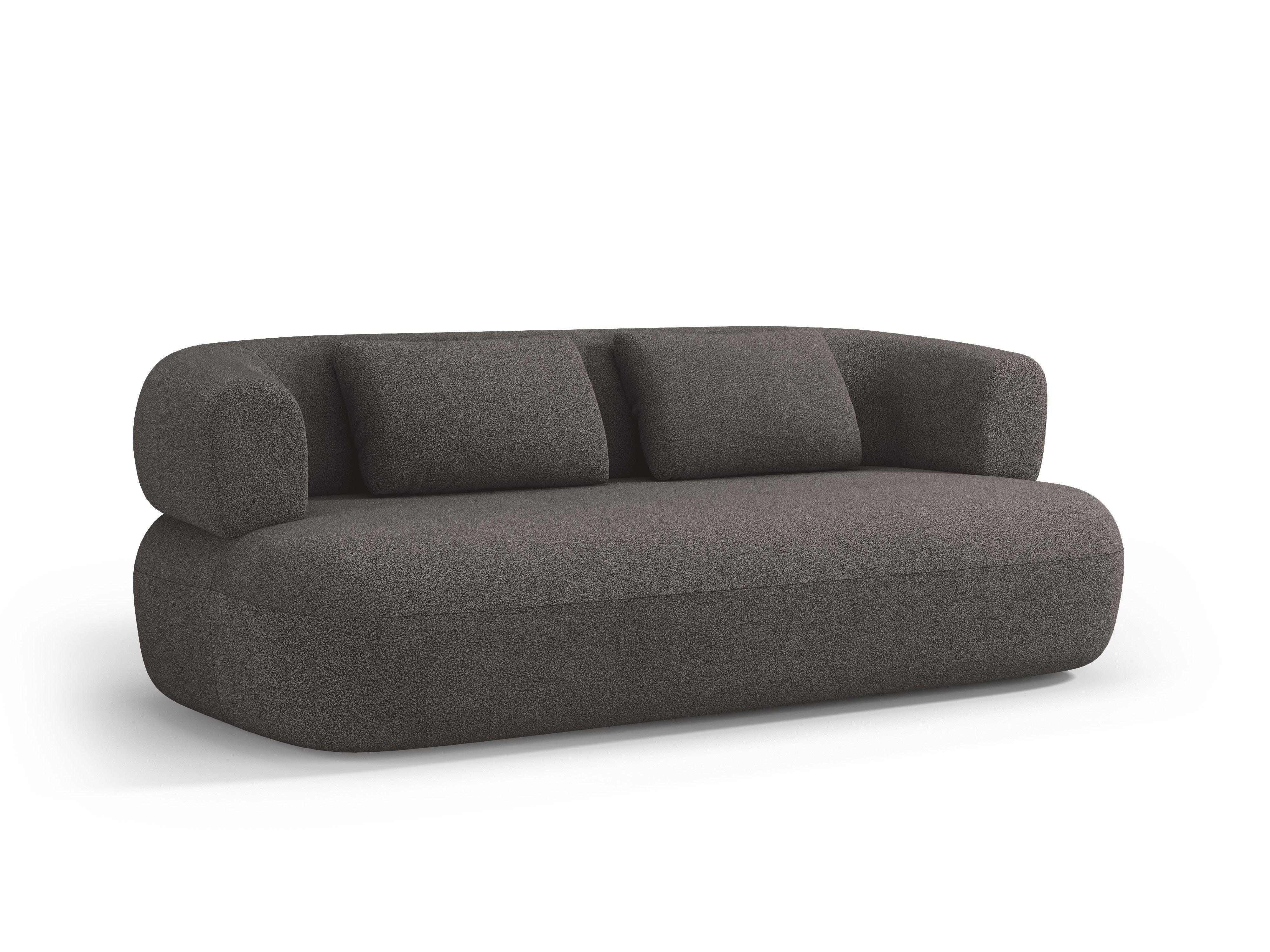 Sofa 3-osobowa ALDRIN szary boucle Windsor & Co    Eye on Design