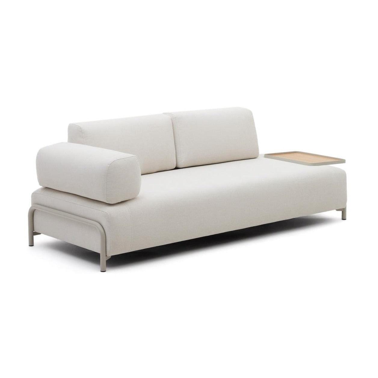 Sofa 3-osobowa COMPO beżowy szenil La Forma    Eye on Design