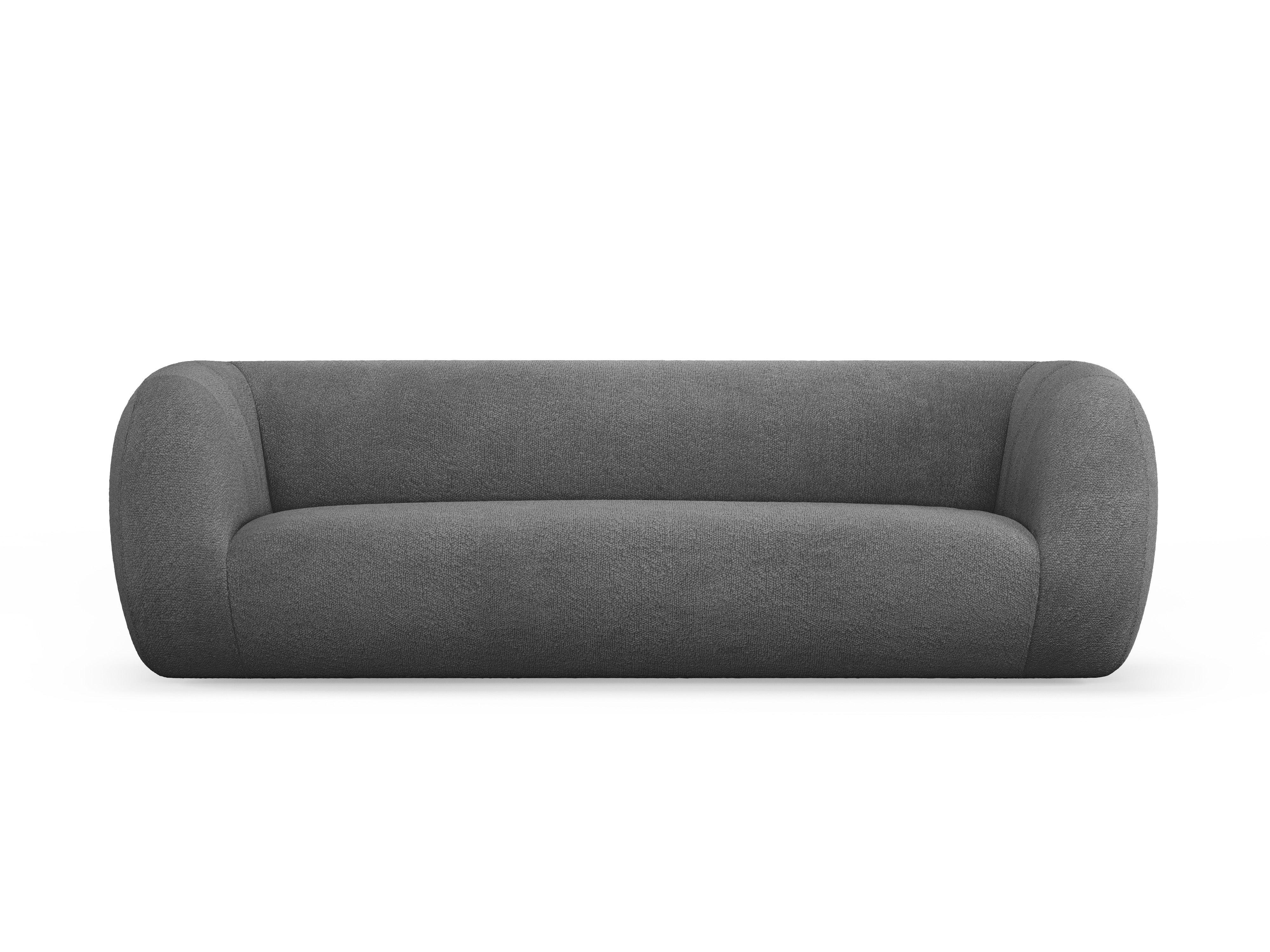 Sofa 3-osobowa ESSEN ciemnoszary boucle Cosmopolitan Design    Eye on Design