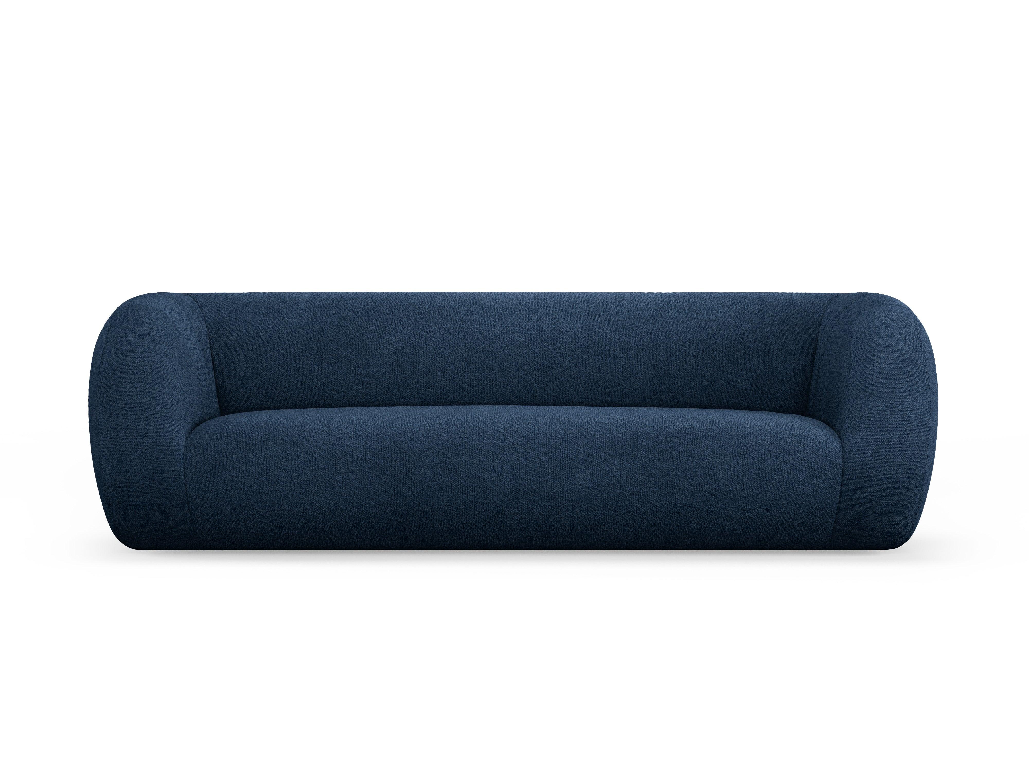 Sofa 3-osobowa ESSEN granatowy boucle Cosmopolitan Design    Eye on Design