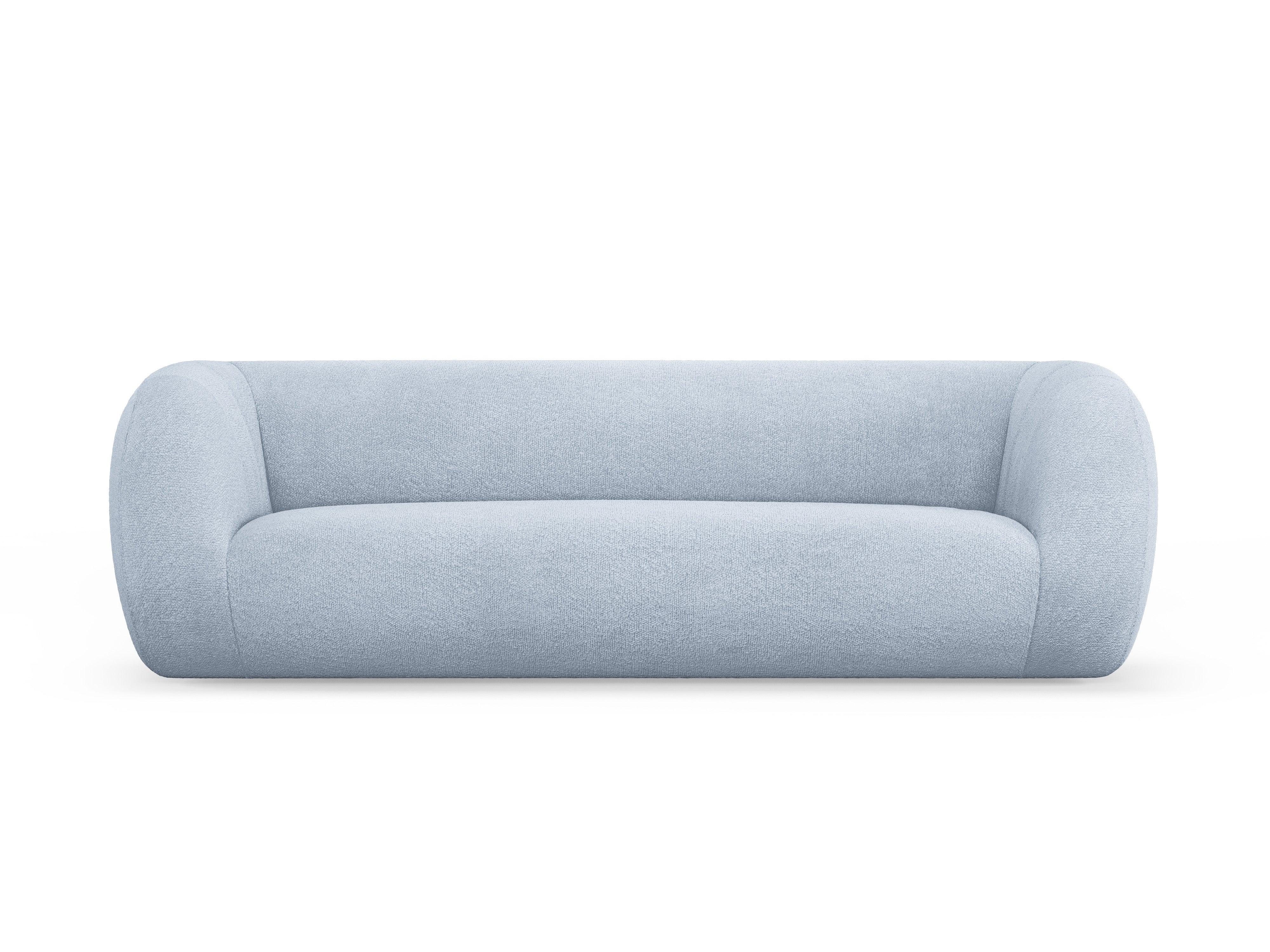 Sofa 3-osobowa ESSEN jasnoniebieski boucle Cosmopolitan Design    Eye on Design