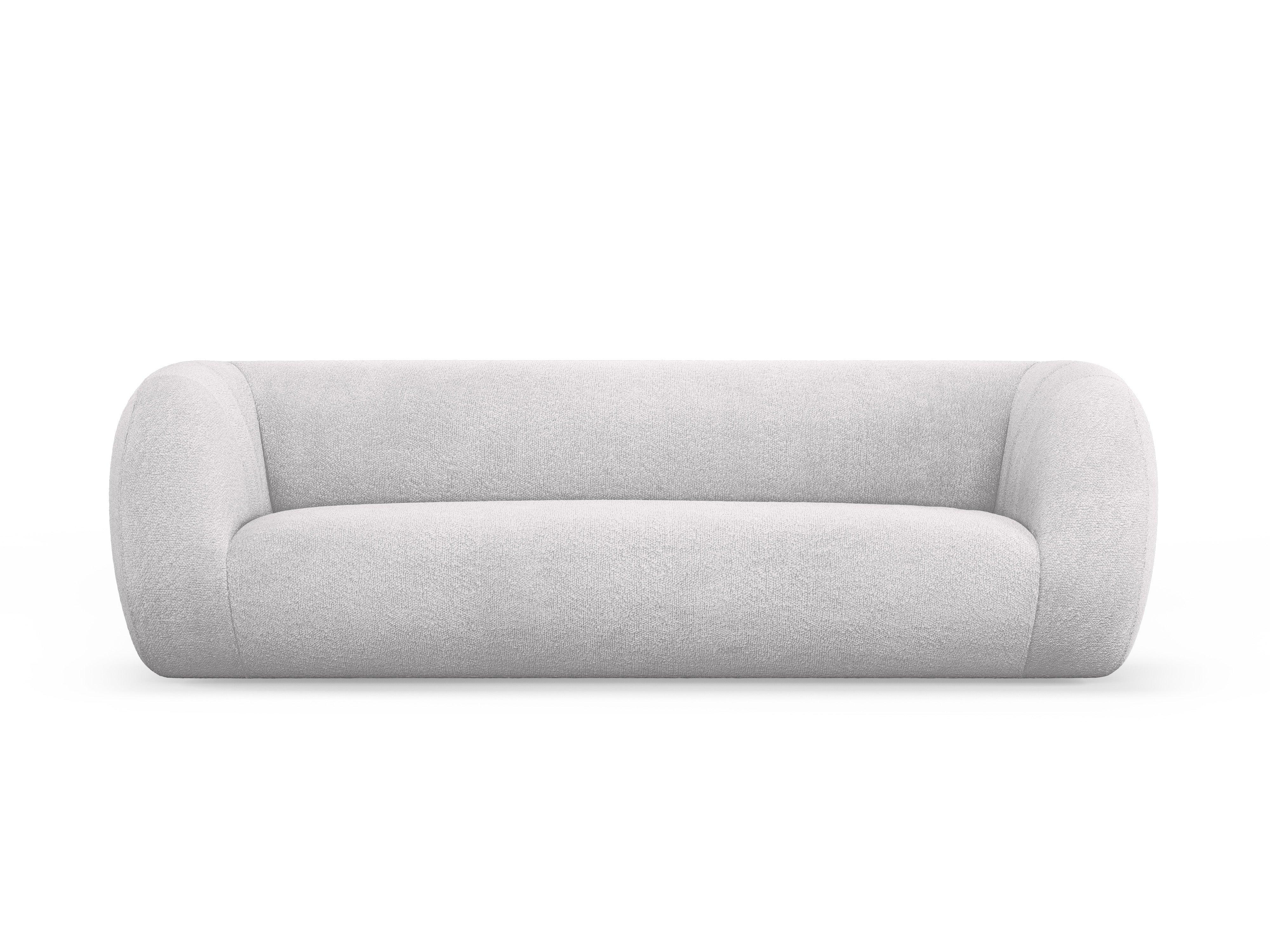 Sofa 3-osobowa ESSEN jasnoszary boucle Cosmopolitan Design    Eye on Design