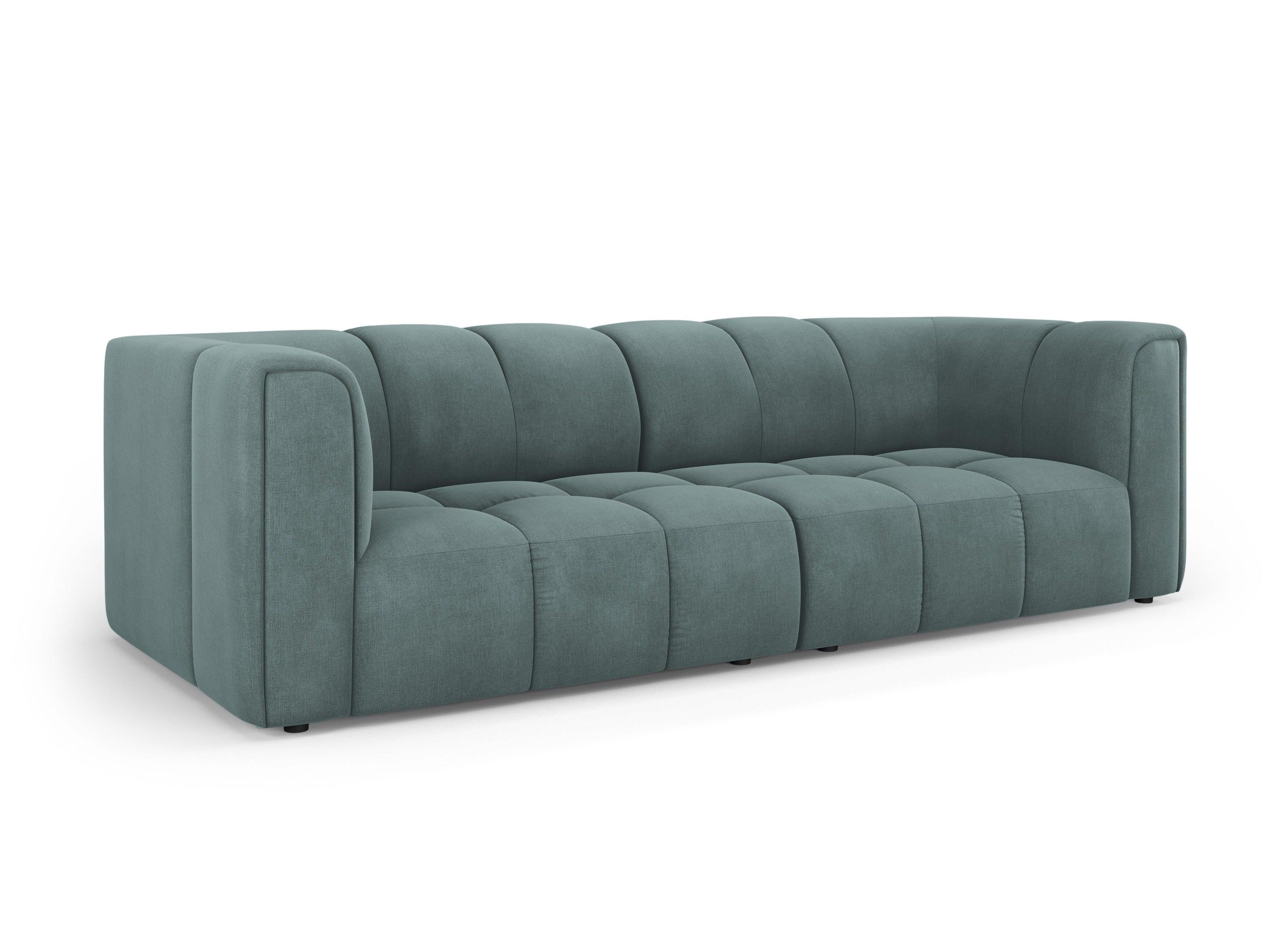 Sofa 3-osobowa FRANCESCA morska zieleń szenil Milo Casa    Eye on Design