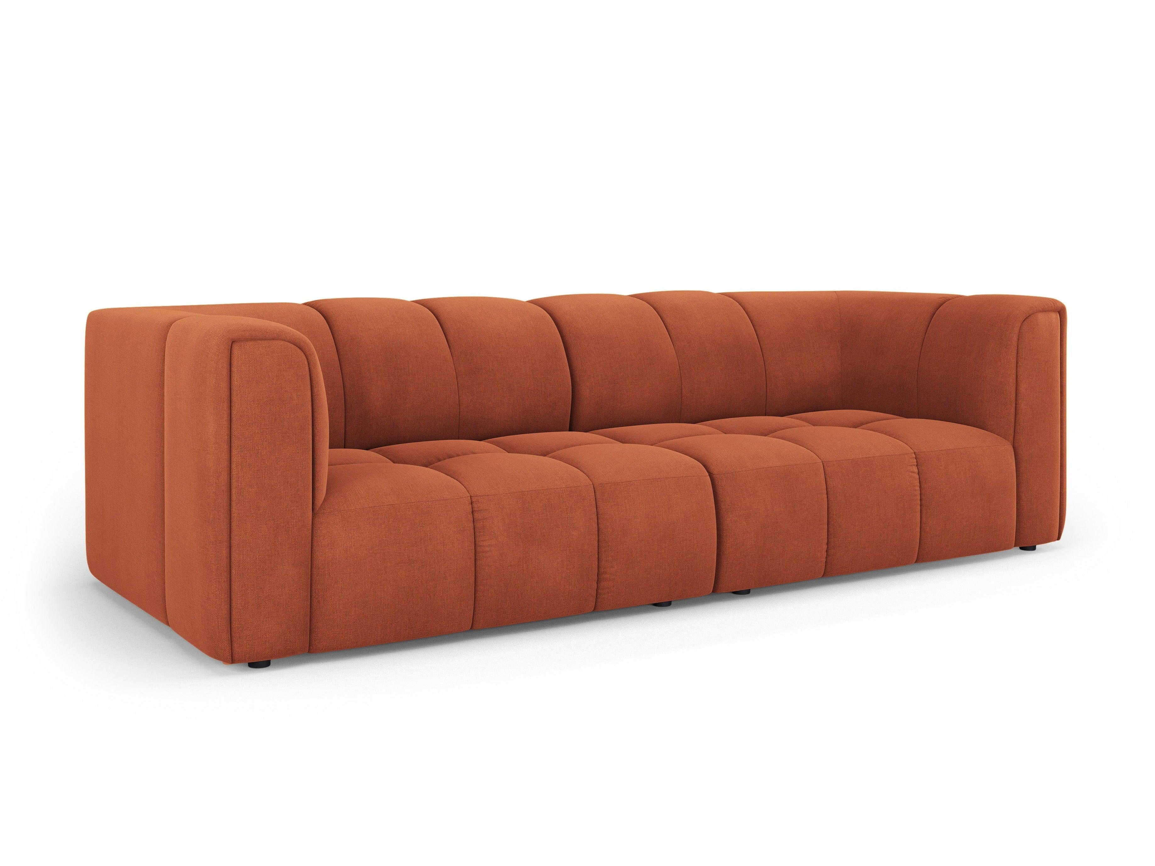 Sofa 3-osobowa FRANCESCA terracotta szenil Milo Casa    Eye on Design