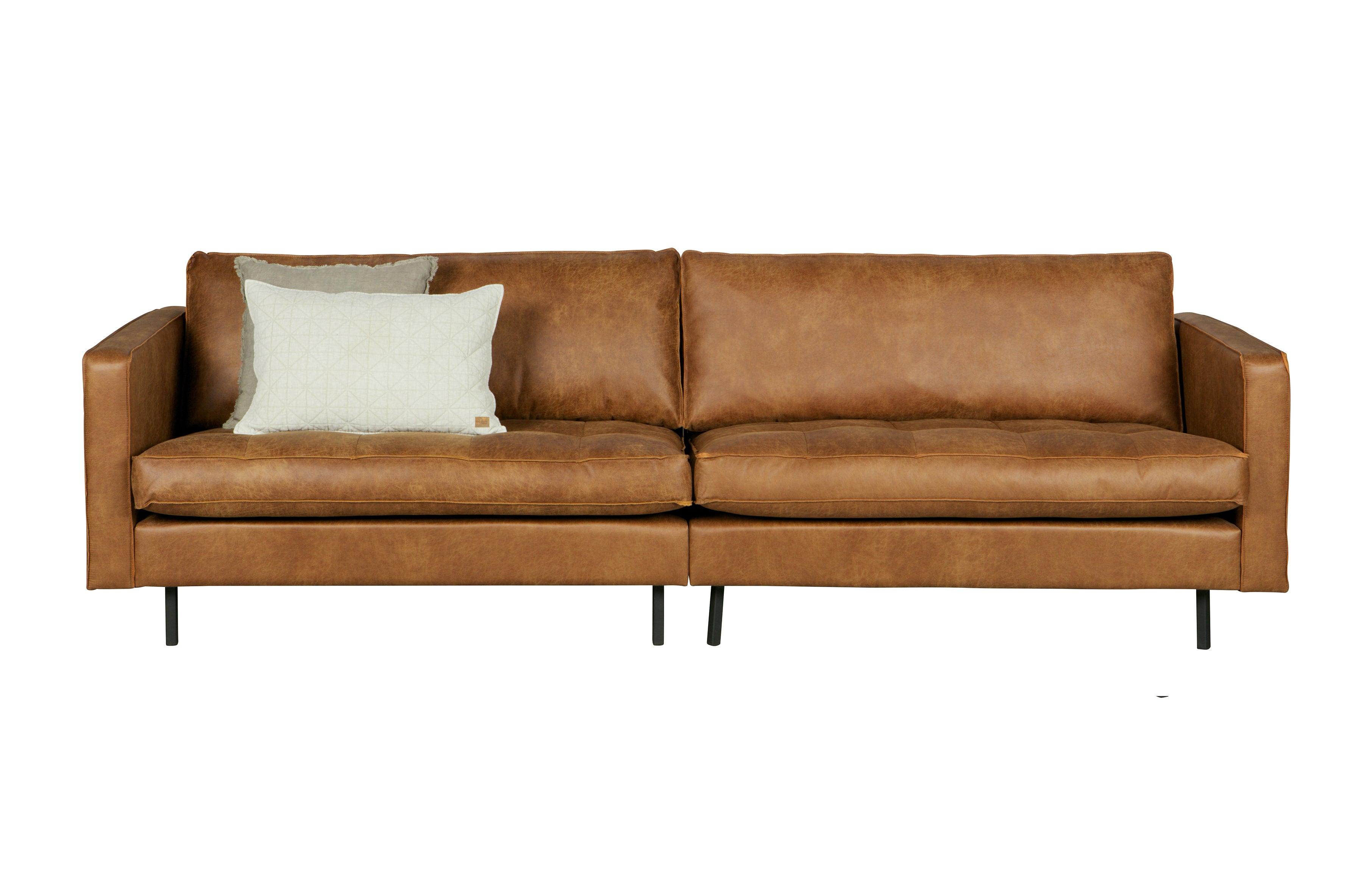 Sofa 3-osobowa skórzana RODEO CLASSIC koniakowy Be Pure    Eye on Design