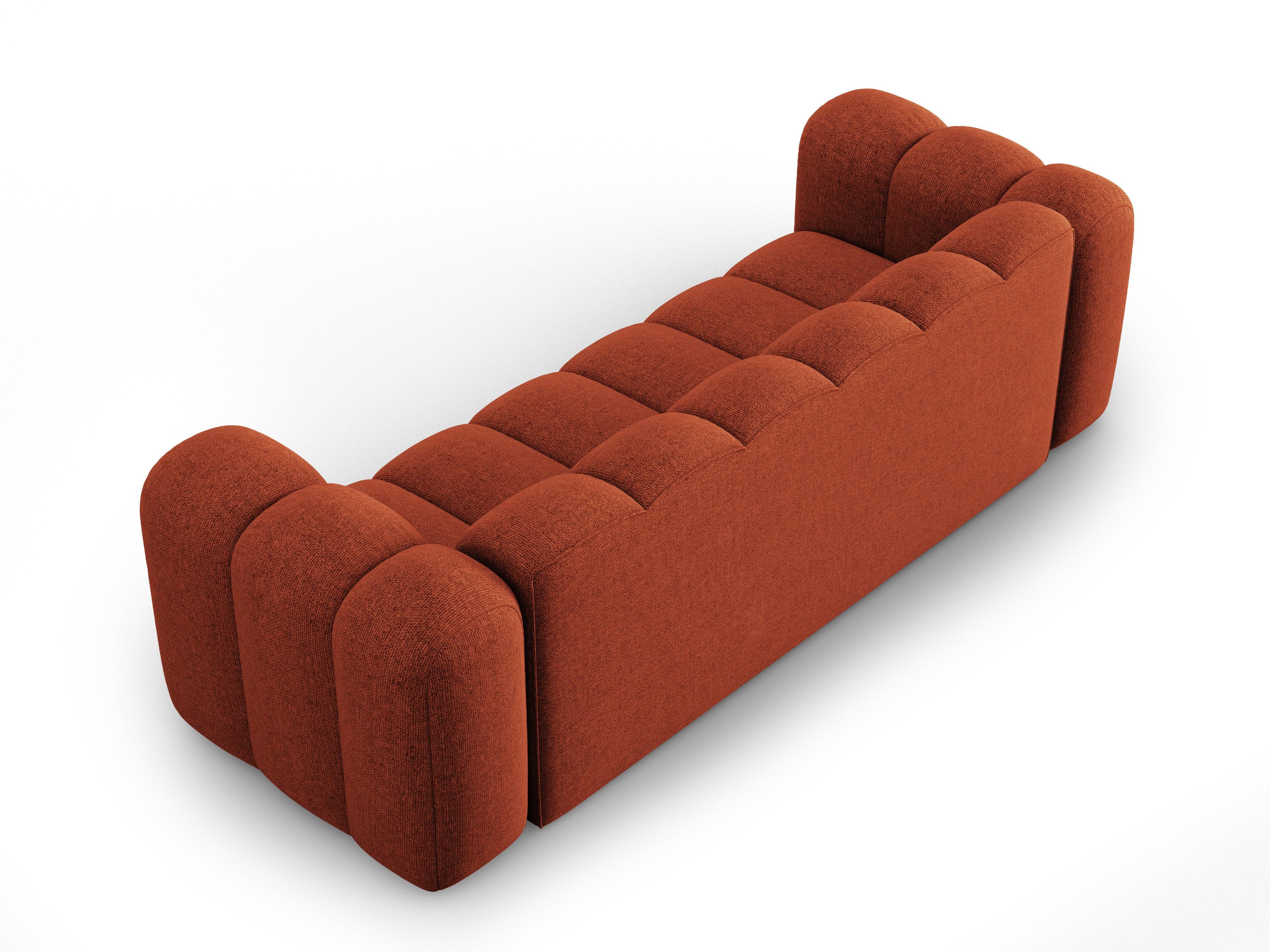 Sofa 3-osobowa SKYLER ceglany szenil Interieurs 86    Eye on Design