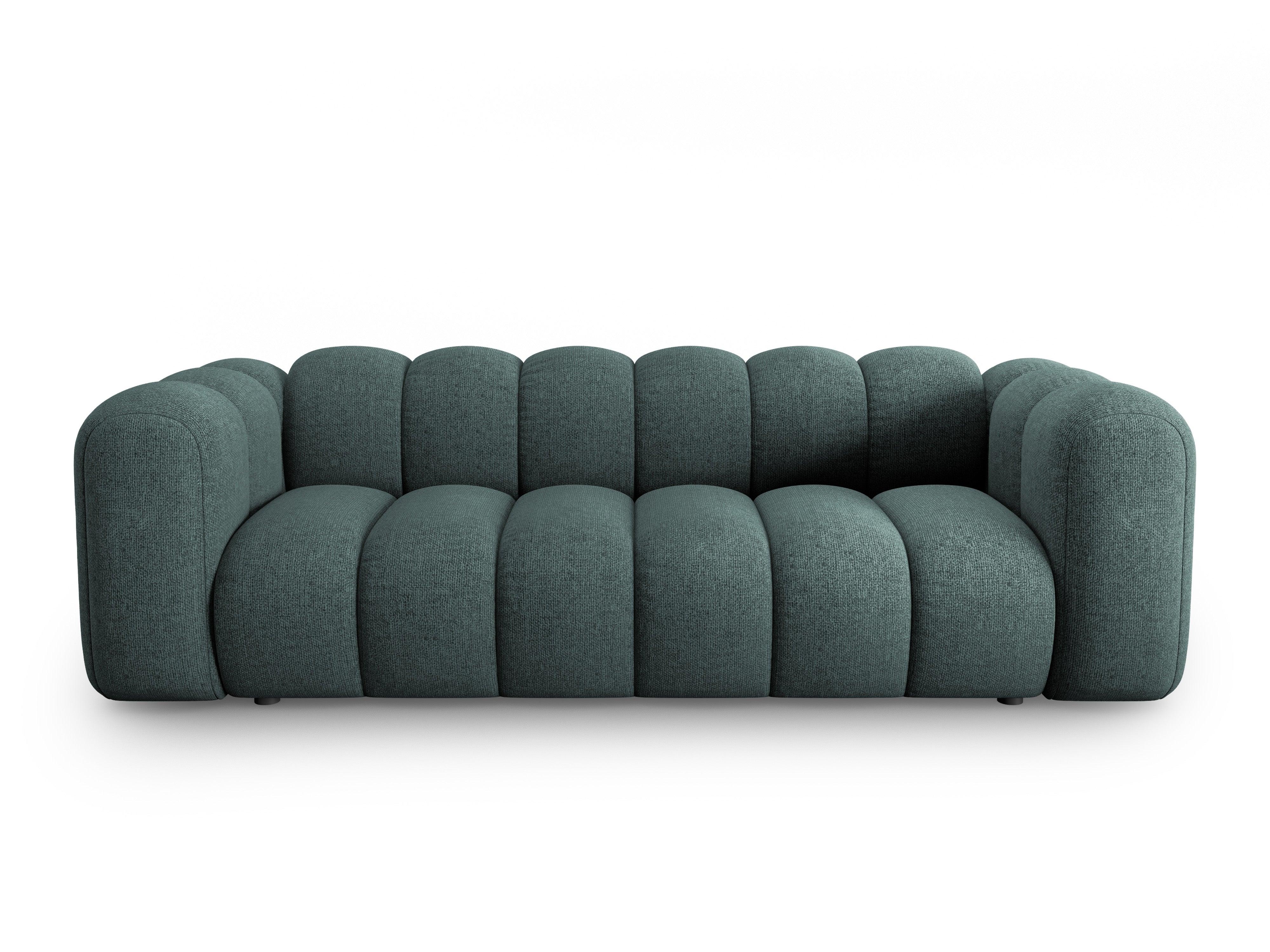 Sofa 3-osobowa SKYLER turkusowy szenil Interieurs 86    Eye on Design