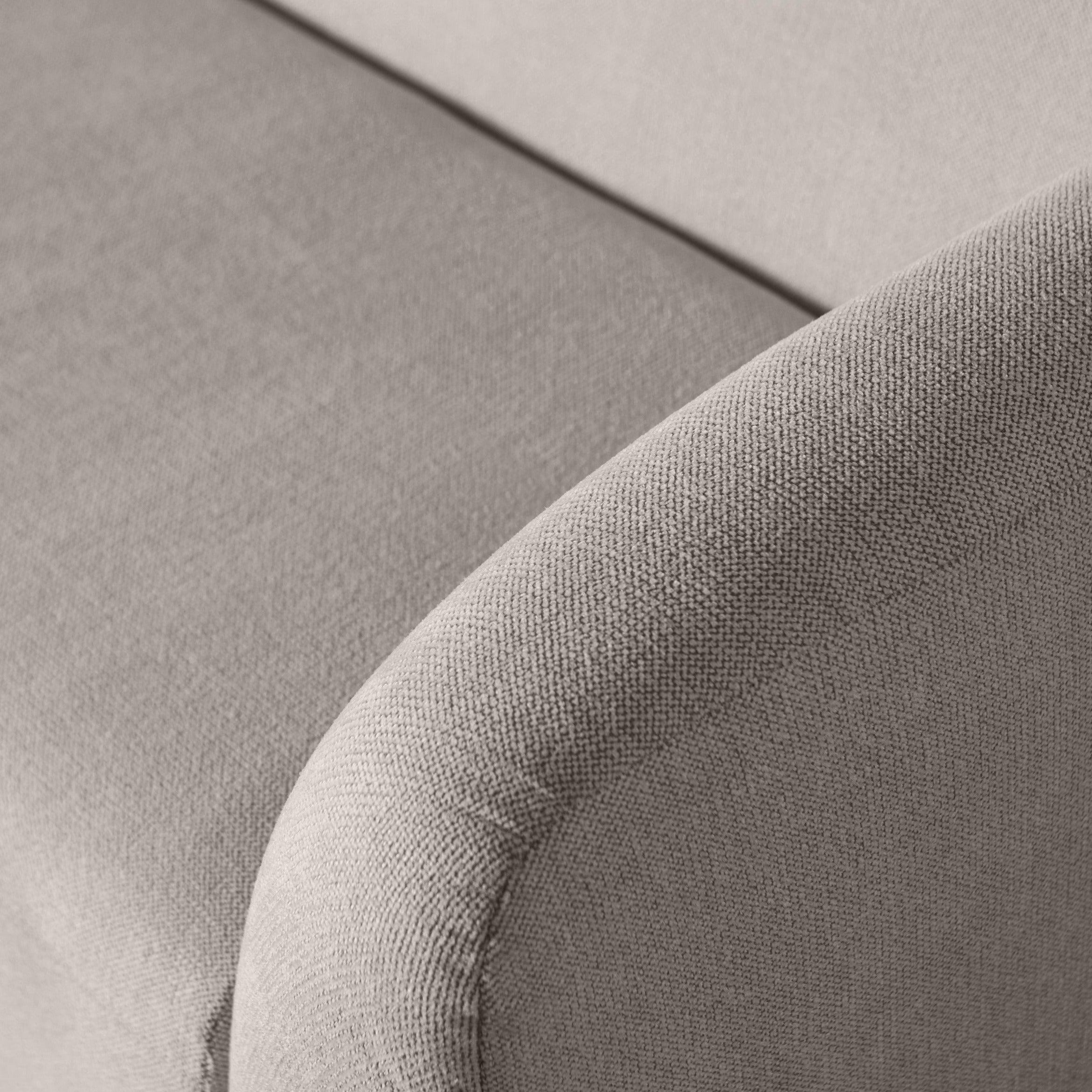 Sofa 3-osobowa SLOPING melanż jasnoszary Be Pure    Eye on Design