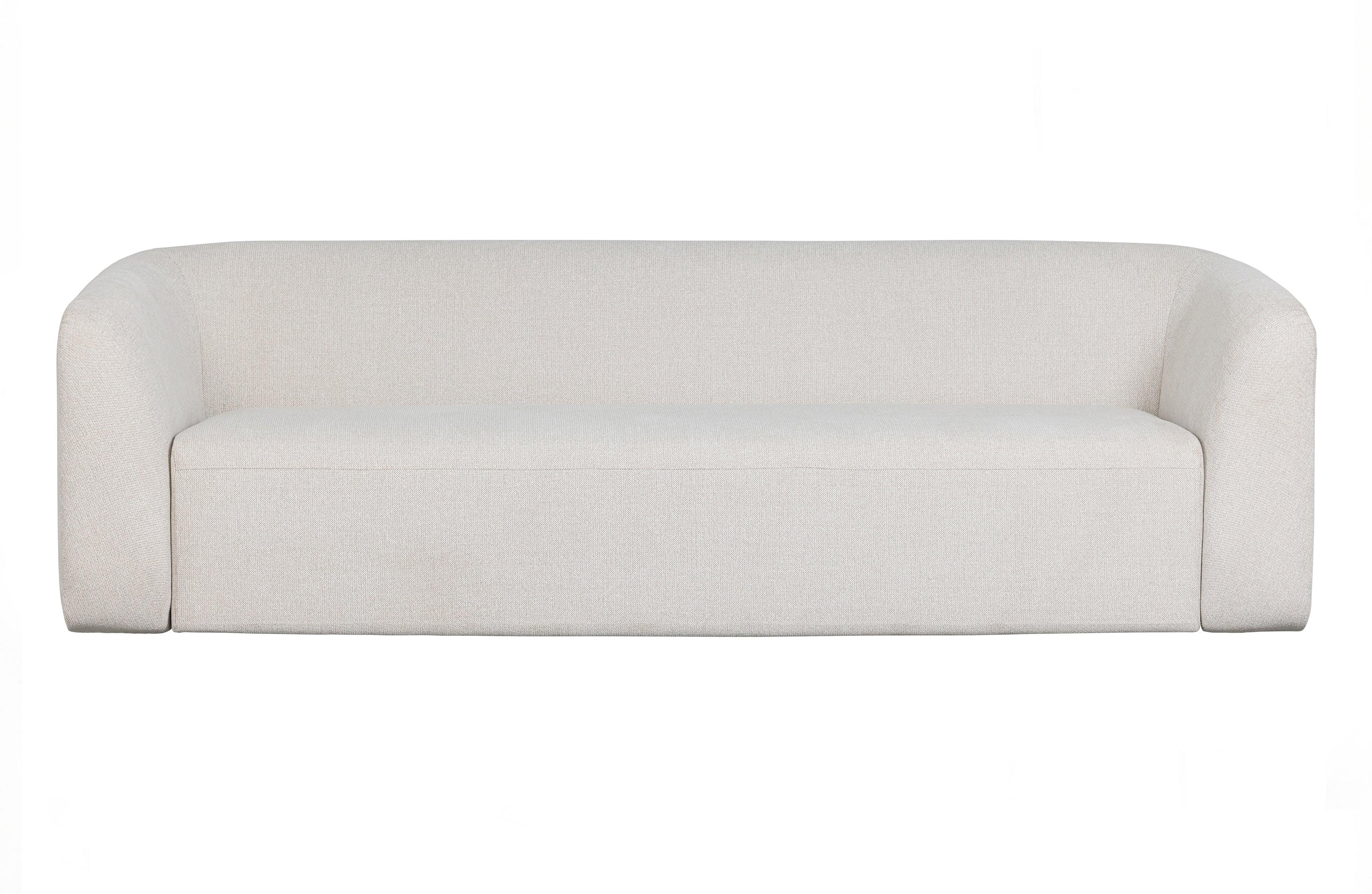 Sofa 3-osobowa SLOPING melanż perłowy Be Pure    Eye on Design