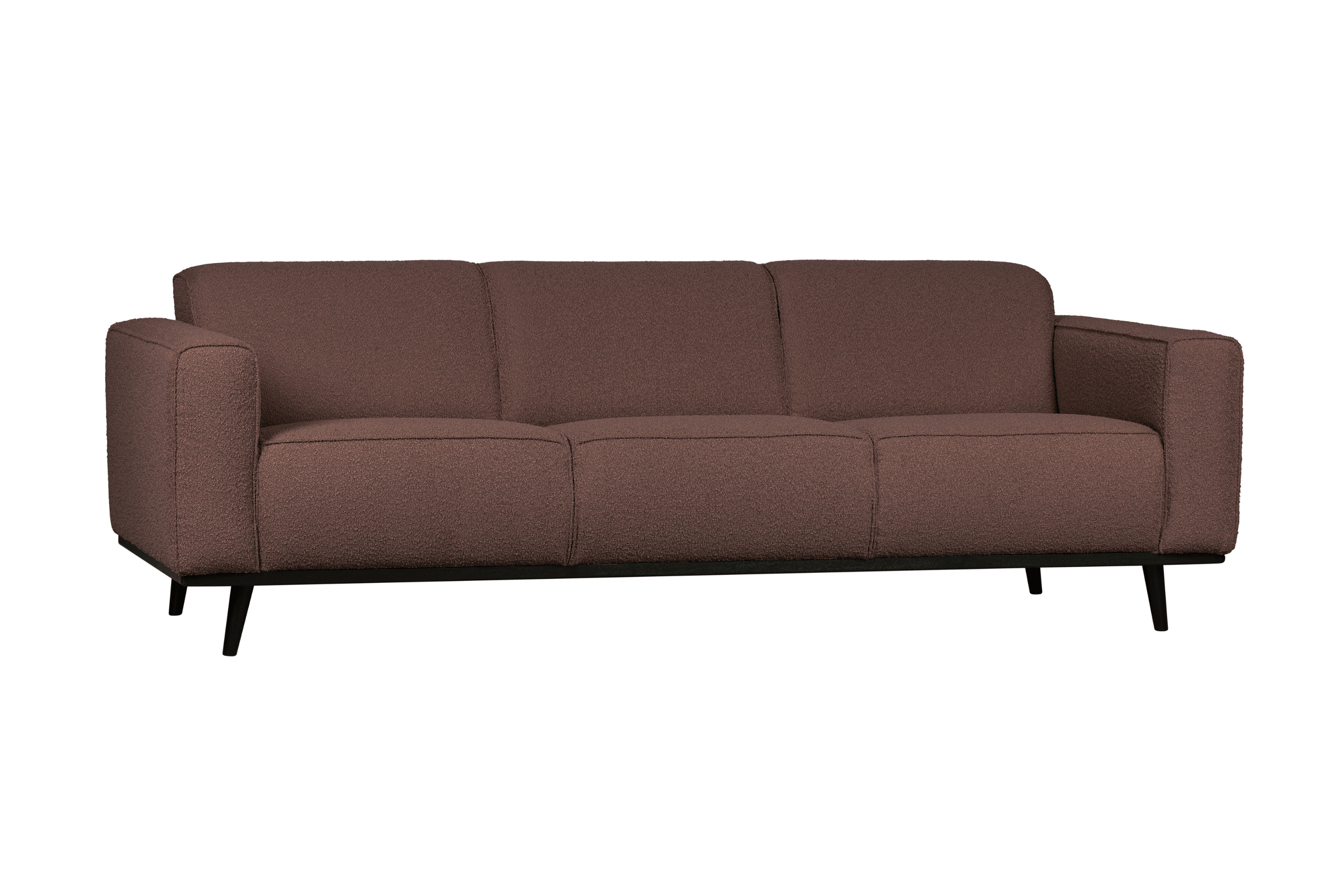 Sofa 3-osobowa STATEMENT boucle brązowy Be Pure    Eye on Design