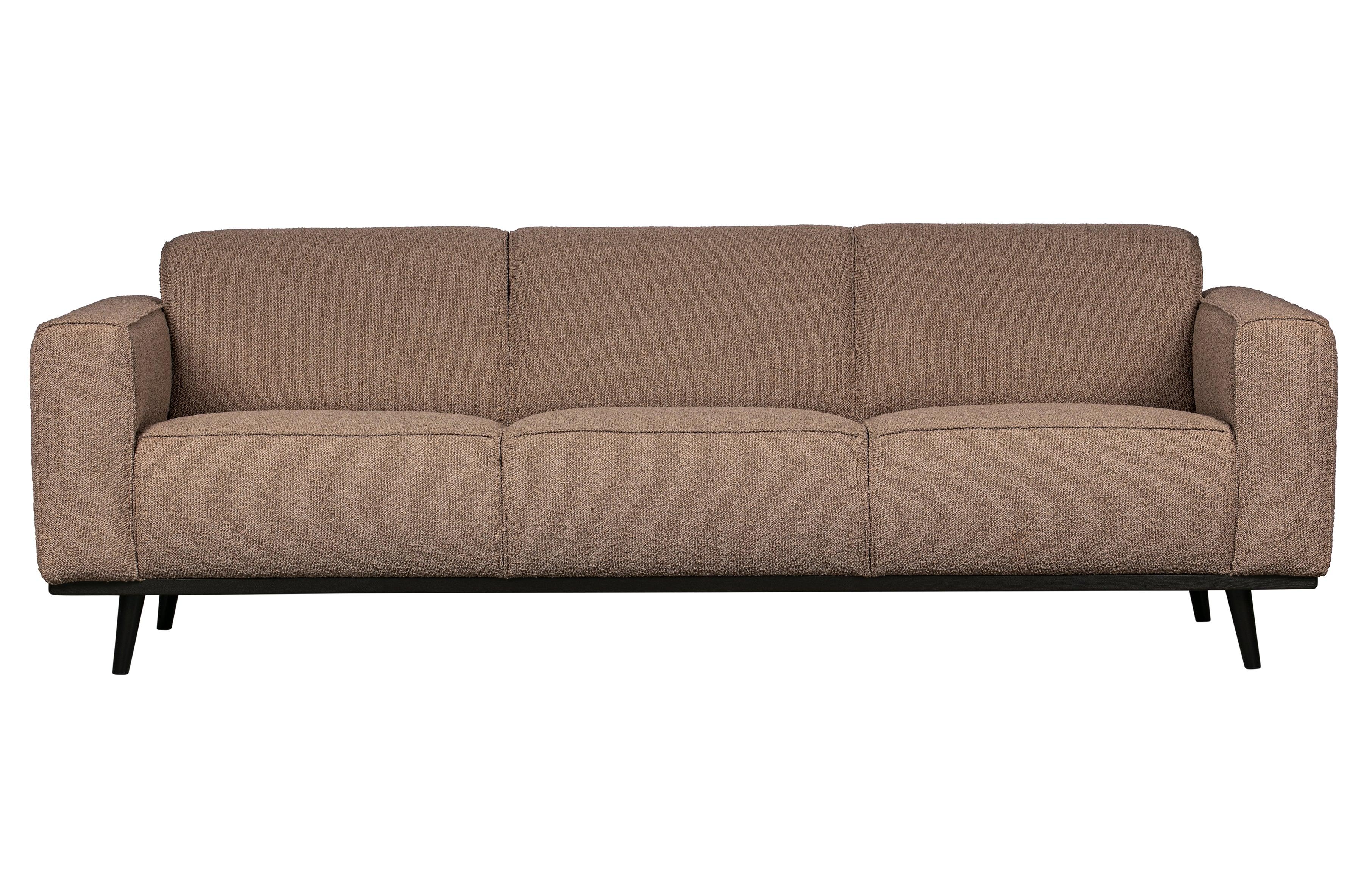 Sofa 3-osobowa STATEMENT boucle jasnobrązowy Be Pure    Eye on Design