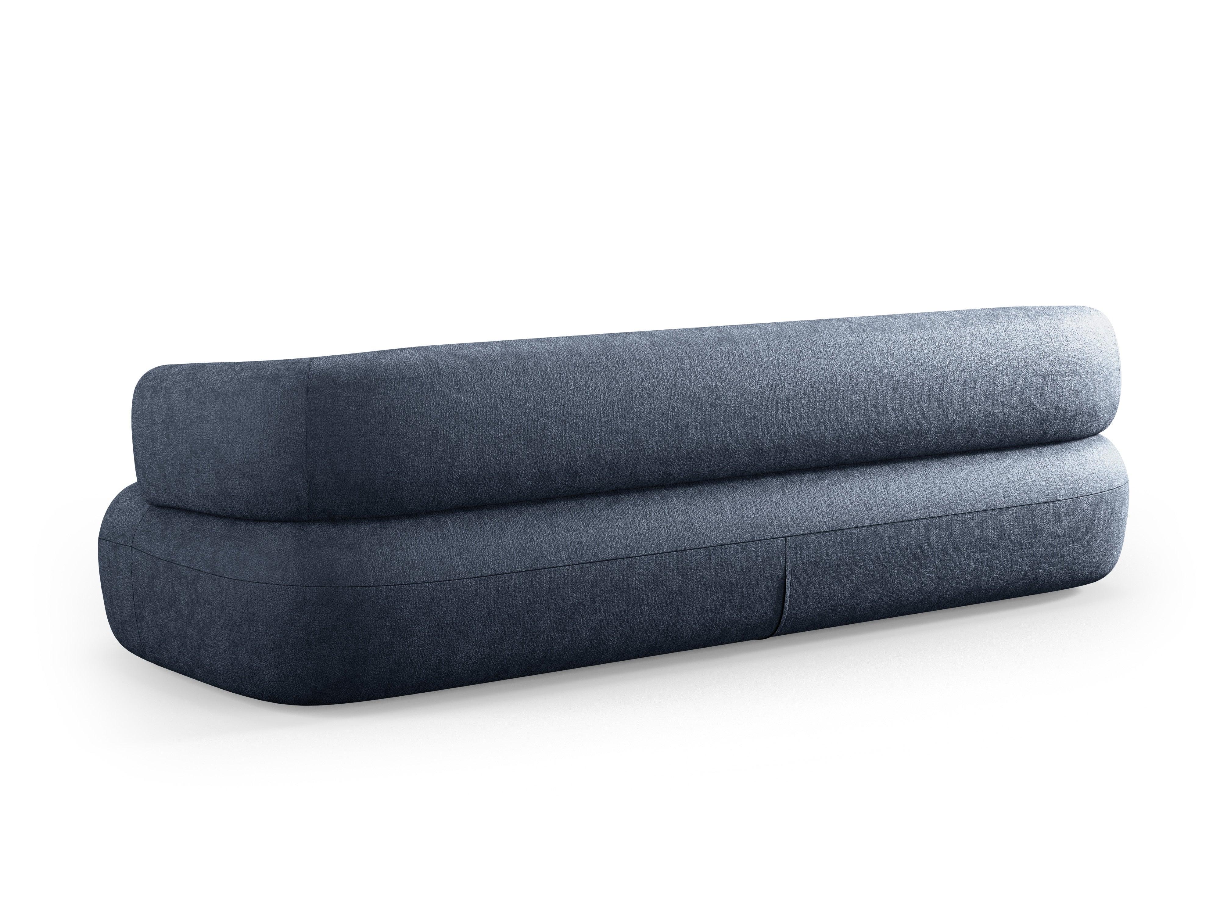 Sofa 4-osobowa ALDRIN granatowy szenil Windsor & Co    Eye on Design