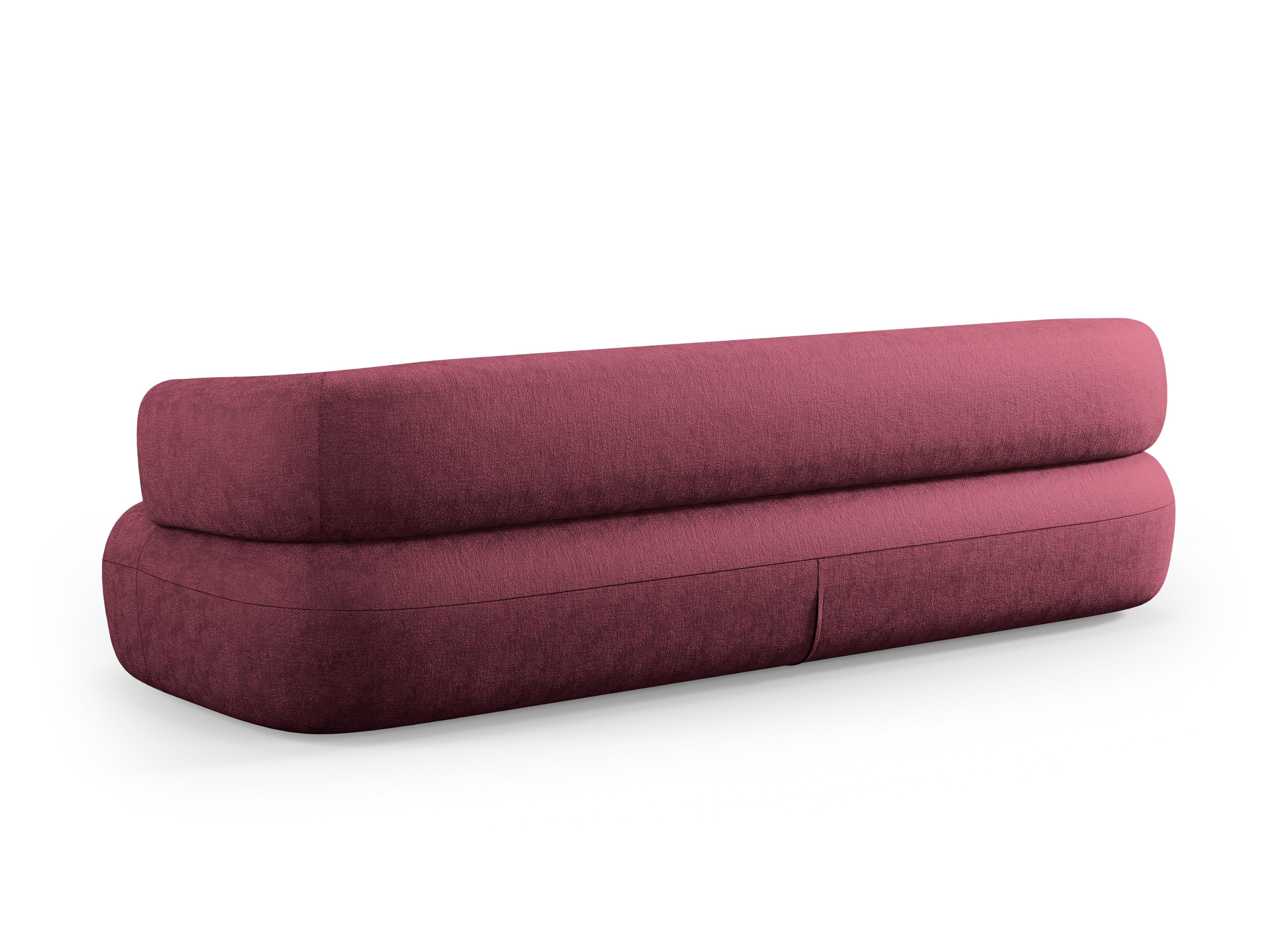 Sofa 4-osobowa ALDRIN karmazynowy szenil Windsor & Co    Eye on Design