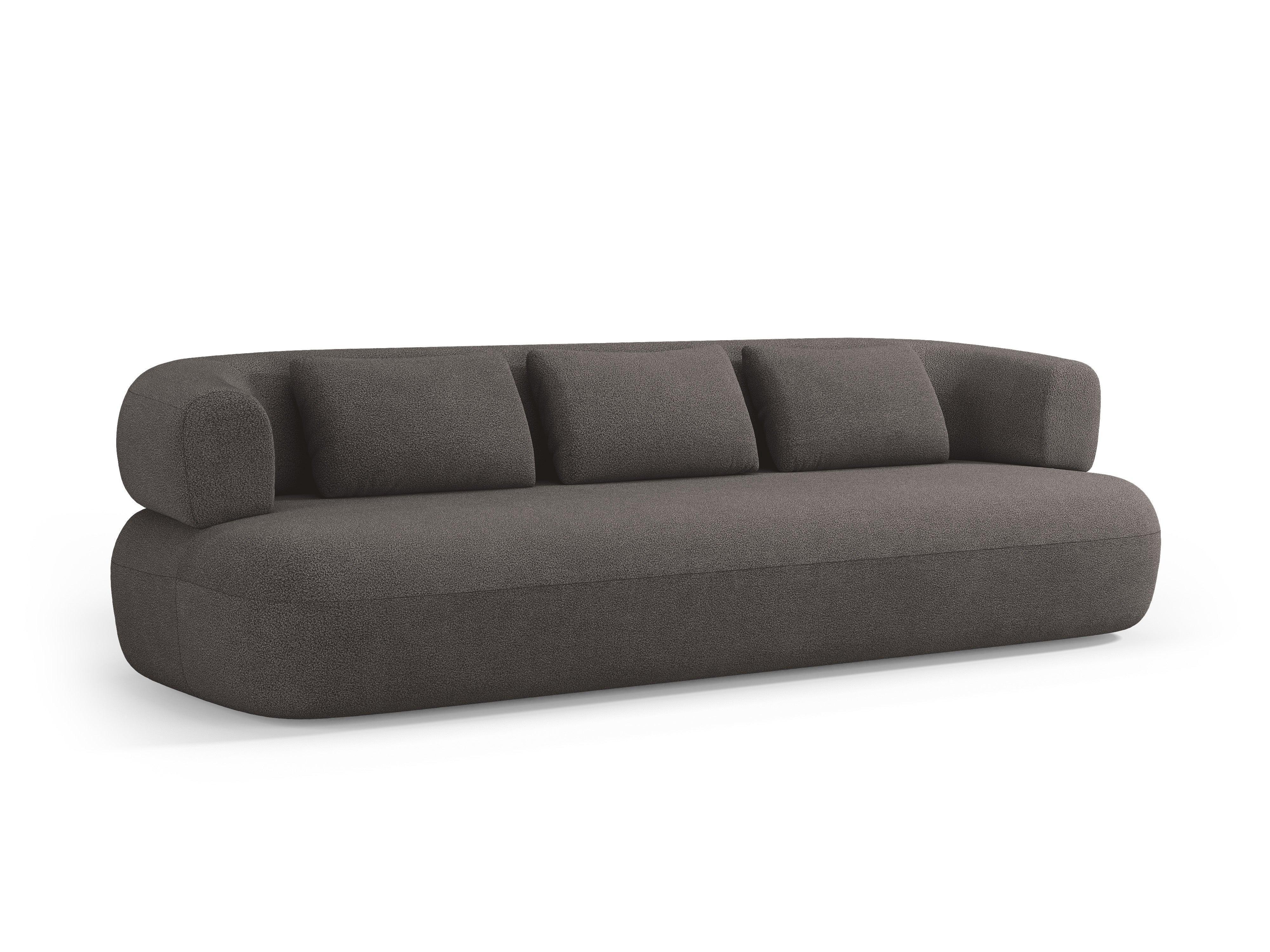 Sofa 4-osobowa ALDRIN szary boucle Windsor & Co    Eye on Design