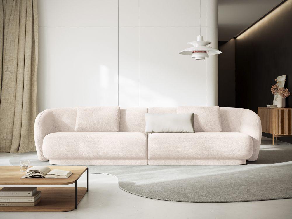 Sofa 4-osobowa CAMDEN jasnobeżowy szenil Cosmopolitan Design    Eye on Design