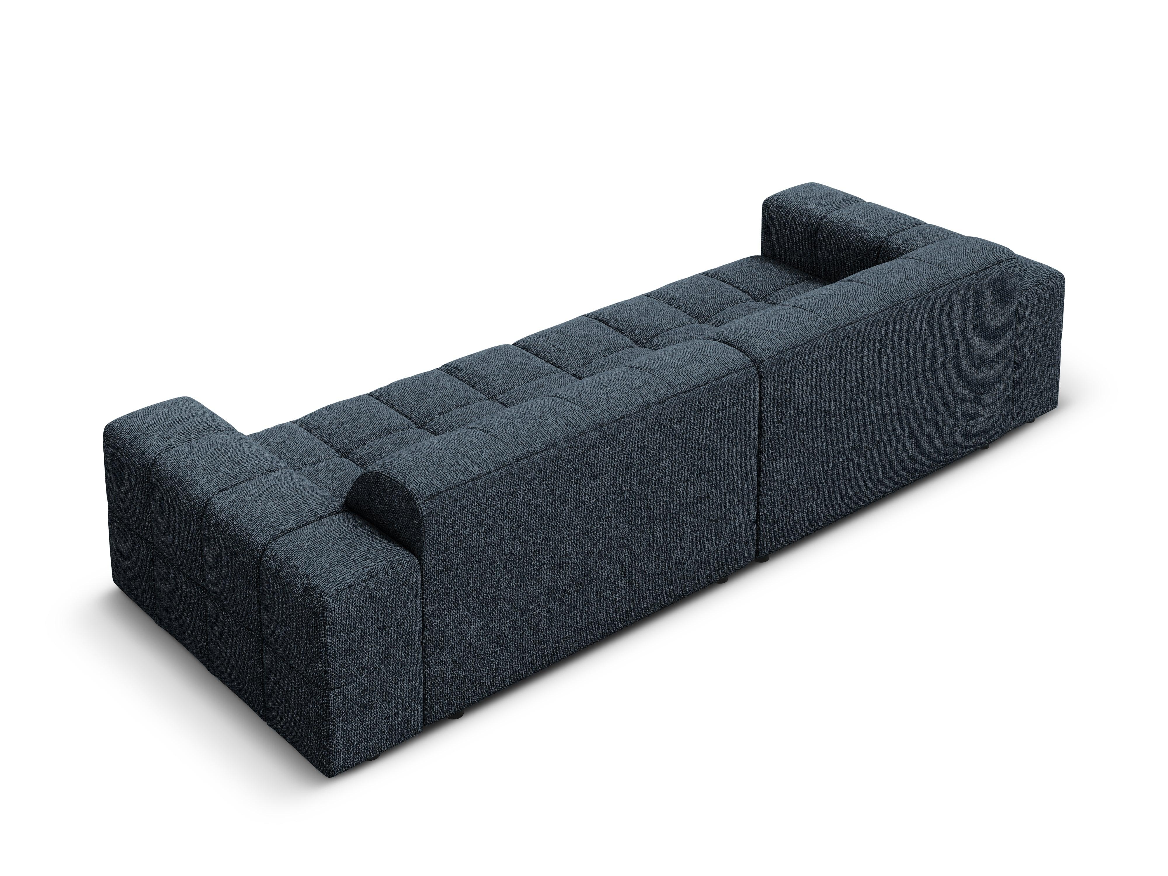 Sofa 4-osobowa CHICAGO niebieski szenil Cosmopolitan Design    Eye on Design