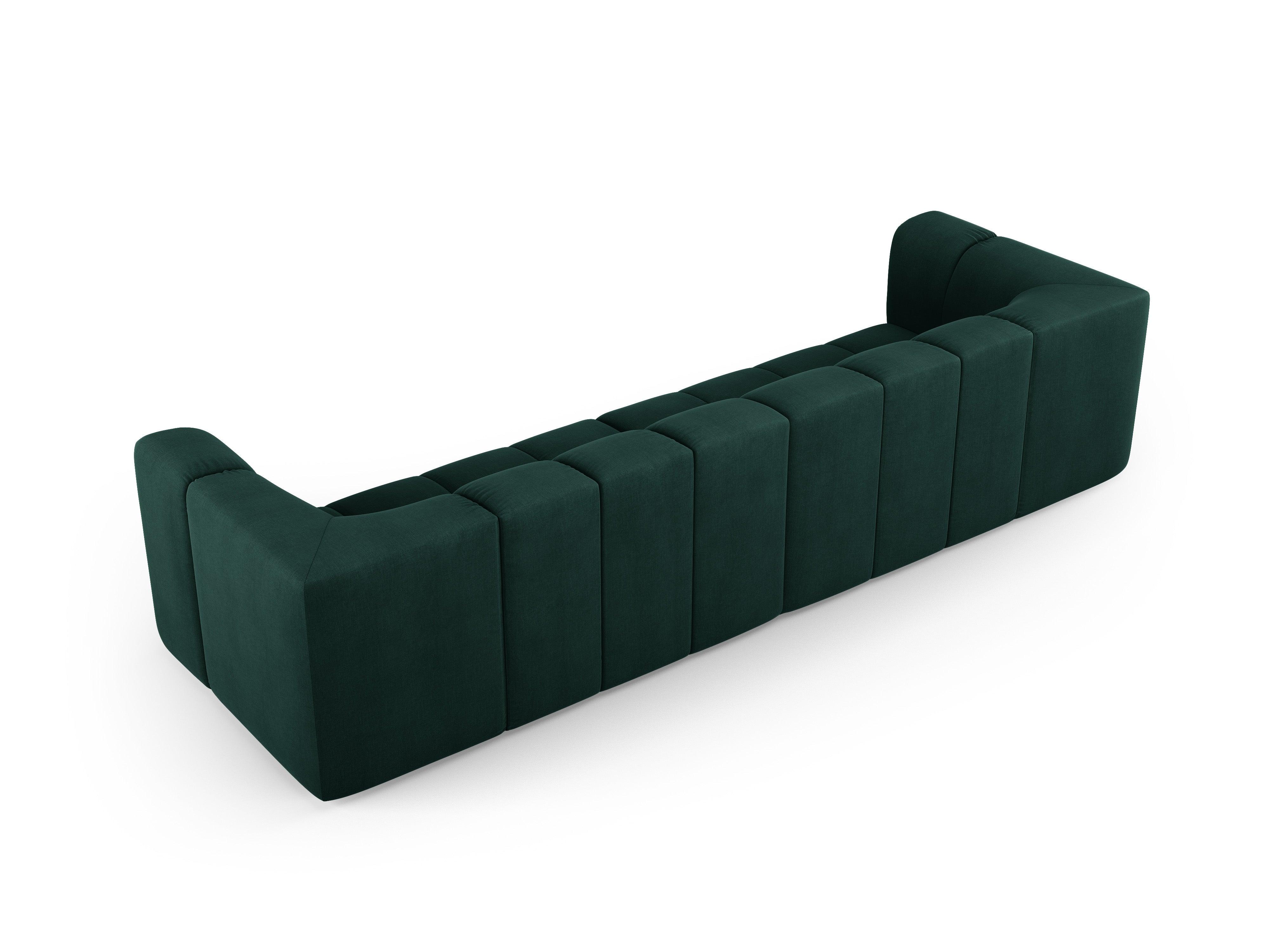 Sofa 4-osobowa FRANCESCA butelkowa zieleń szenil Milo Casa    Eye on Design