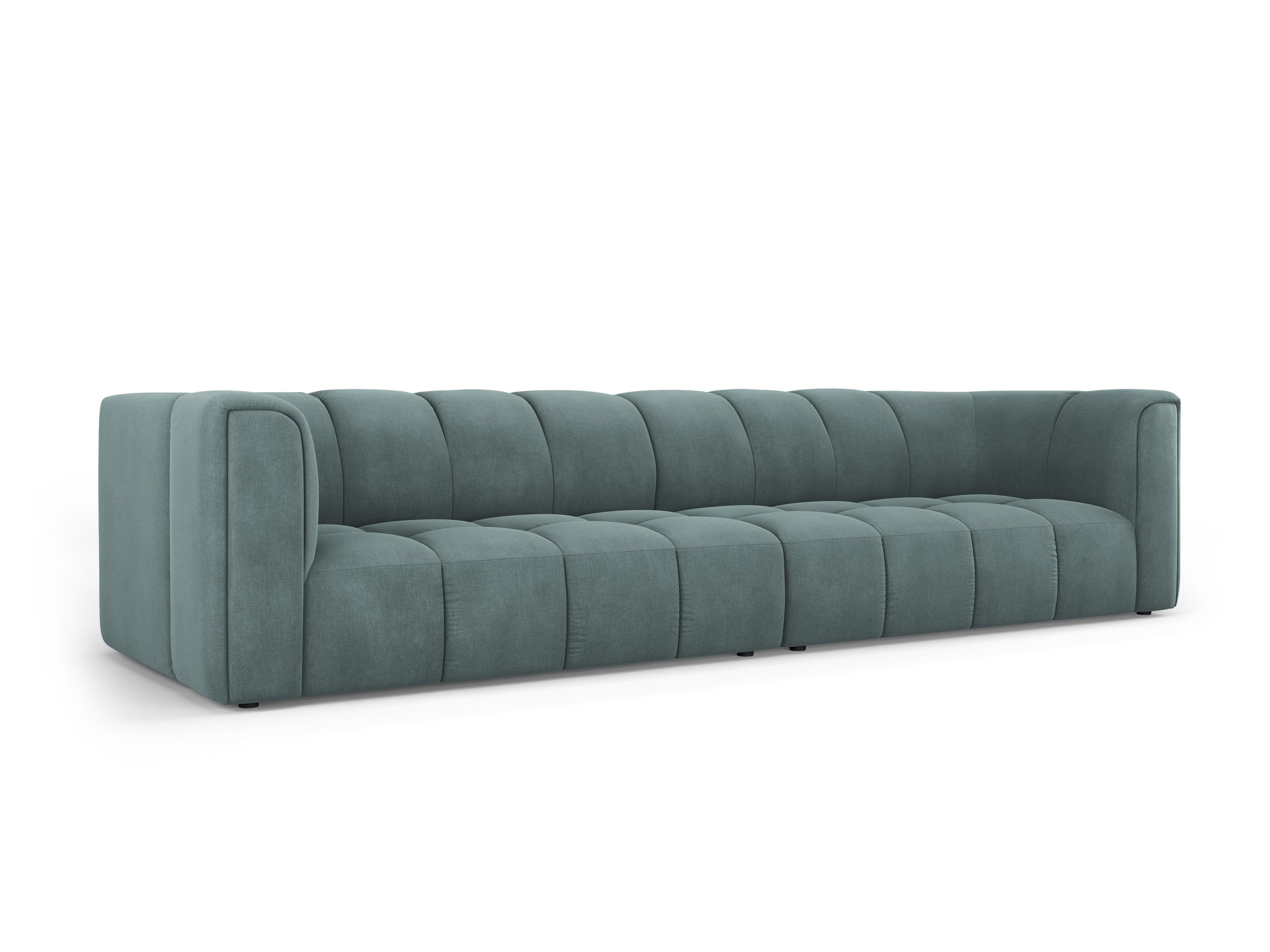 Sofa 4-osobowa FRANCESCA morska zieleń szenil Milo Casa    Eye on Design