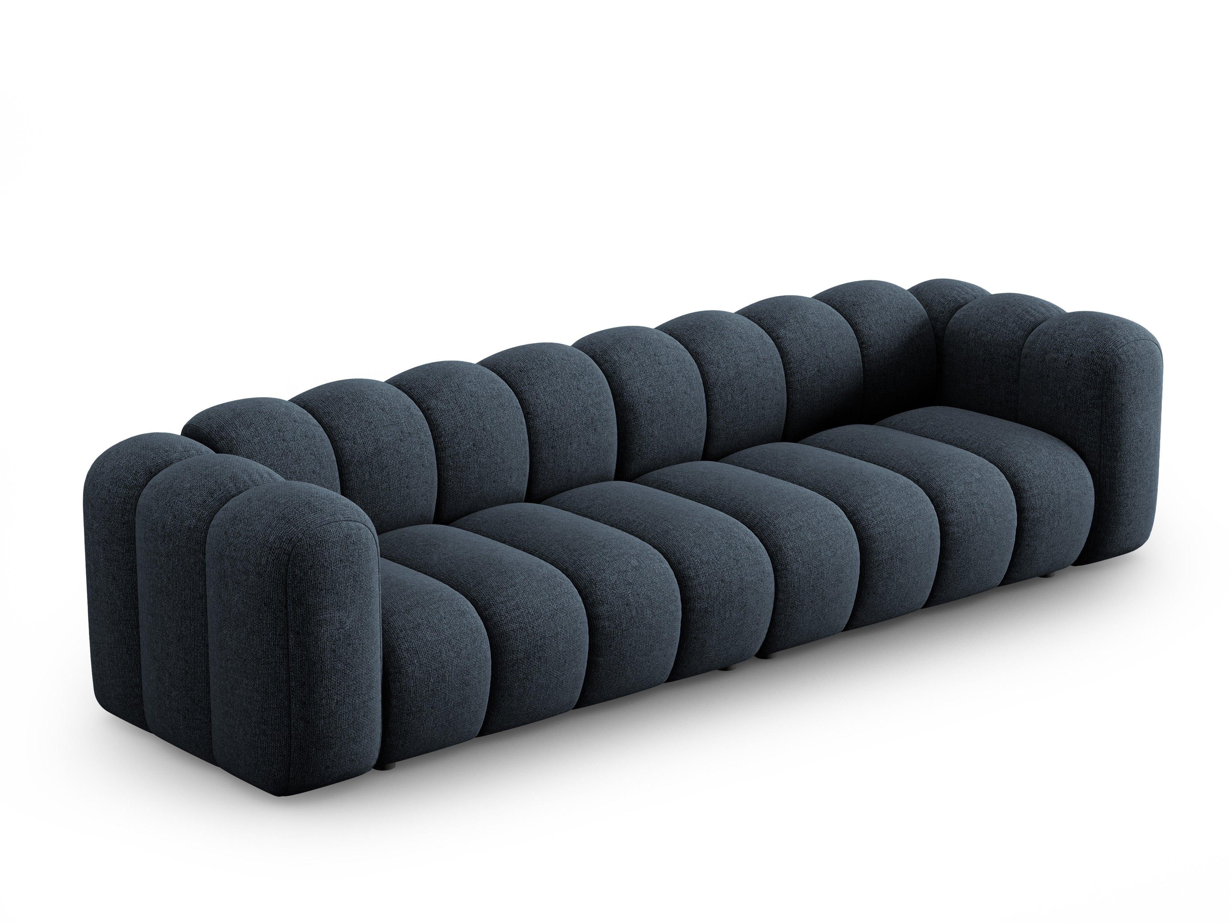 Sofa 4-osobowa SKYLER granatowy szenil Interieurs 86    Eye on Design