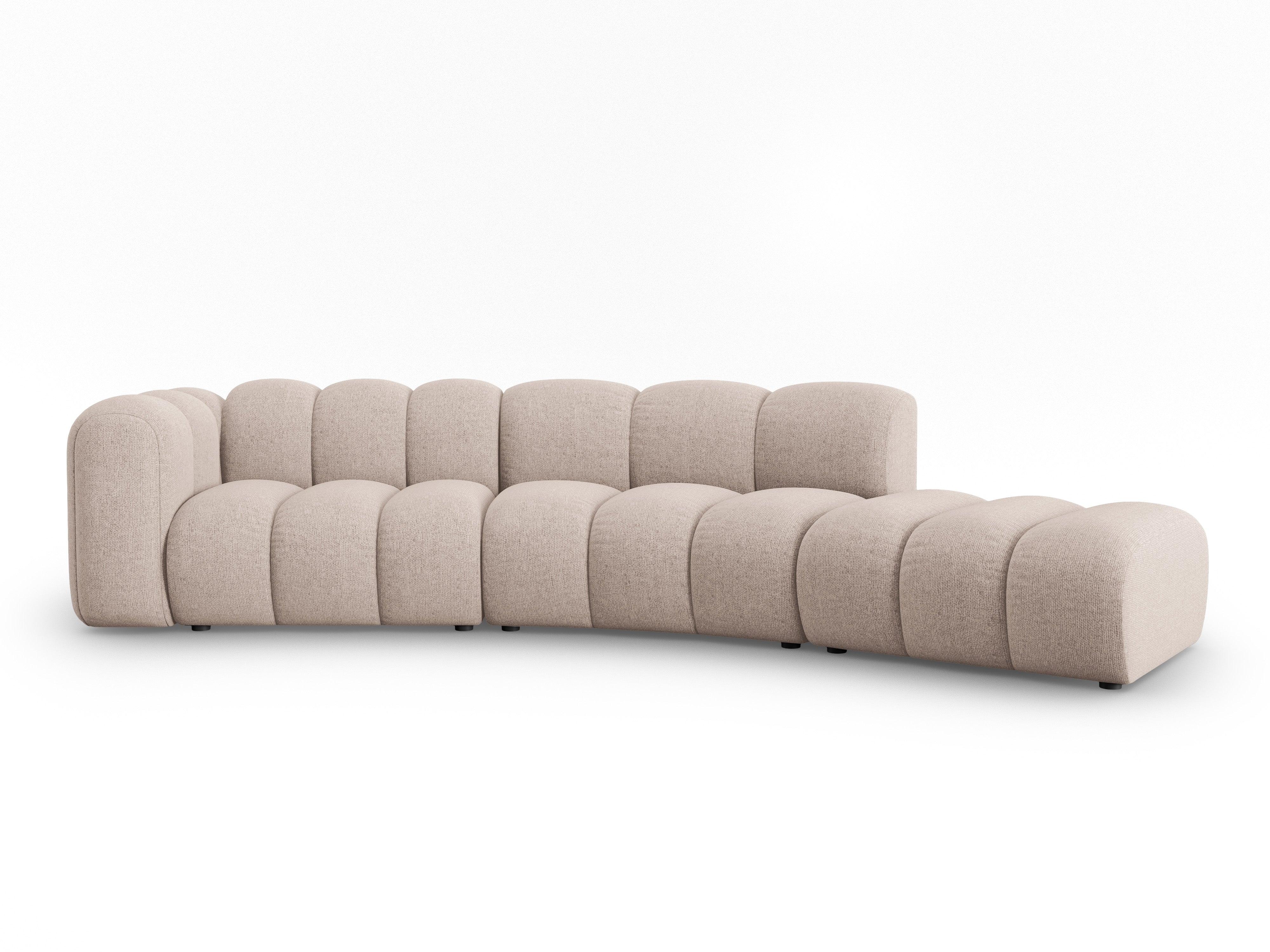 Sofa 5-osobowa prawostronna SKYLER beżowy szenil Interieurs 86    Eye on Design