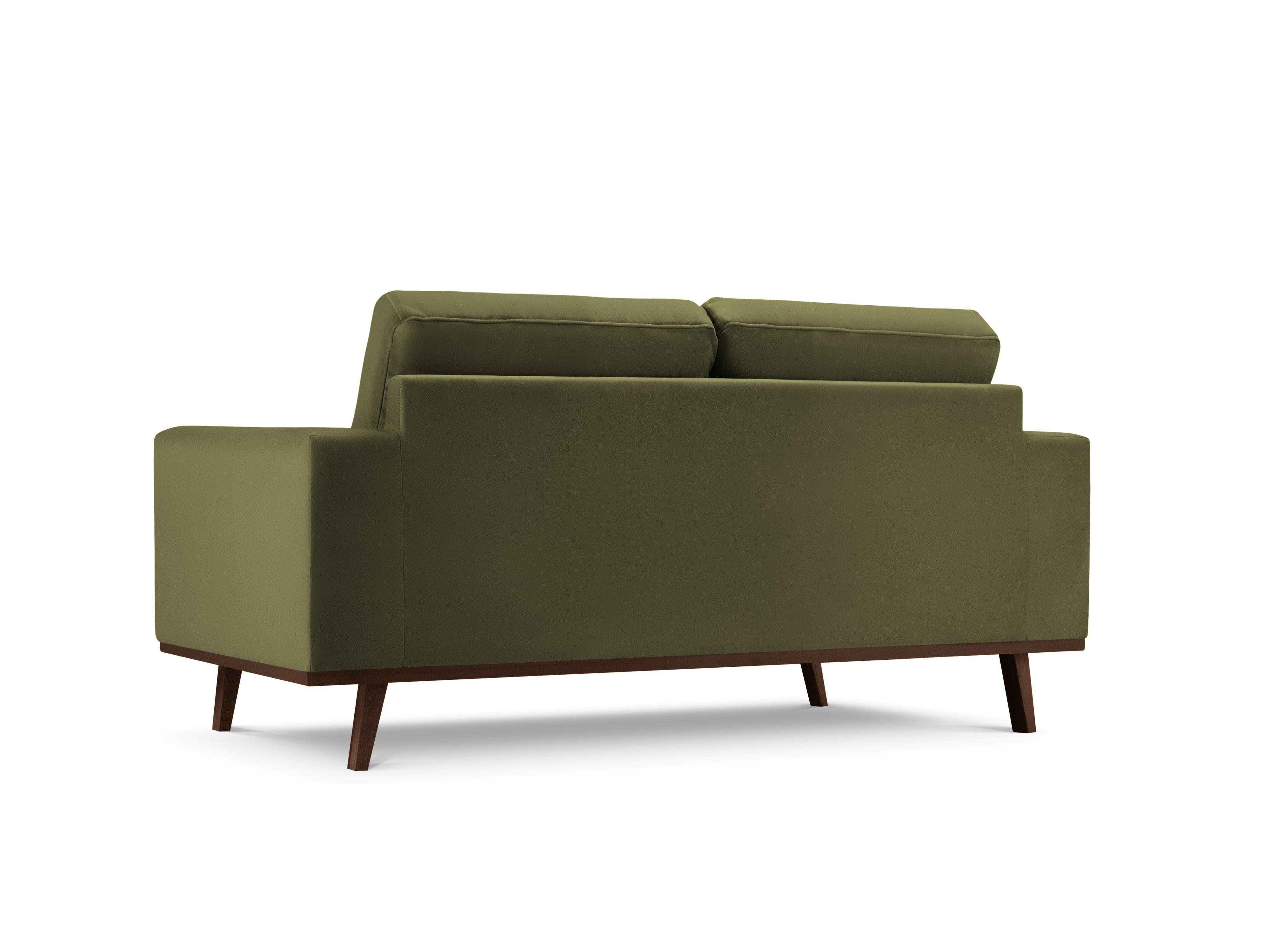 Sofa aksamitna 2-osobowa HEBE zielony Mazzini Sofas    Eye on Design