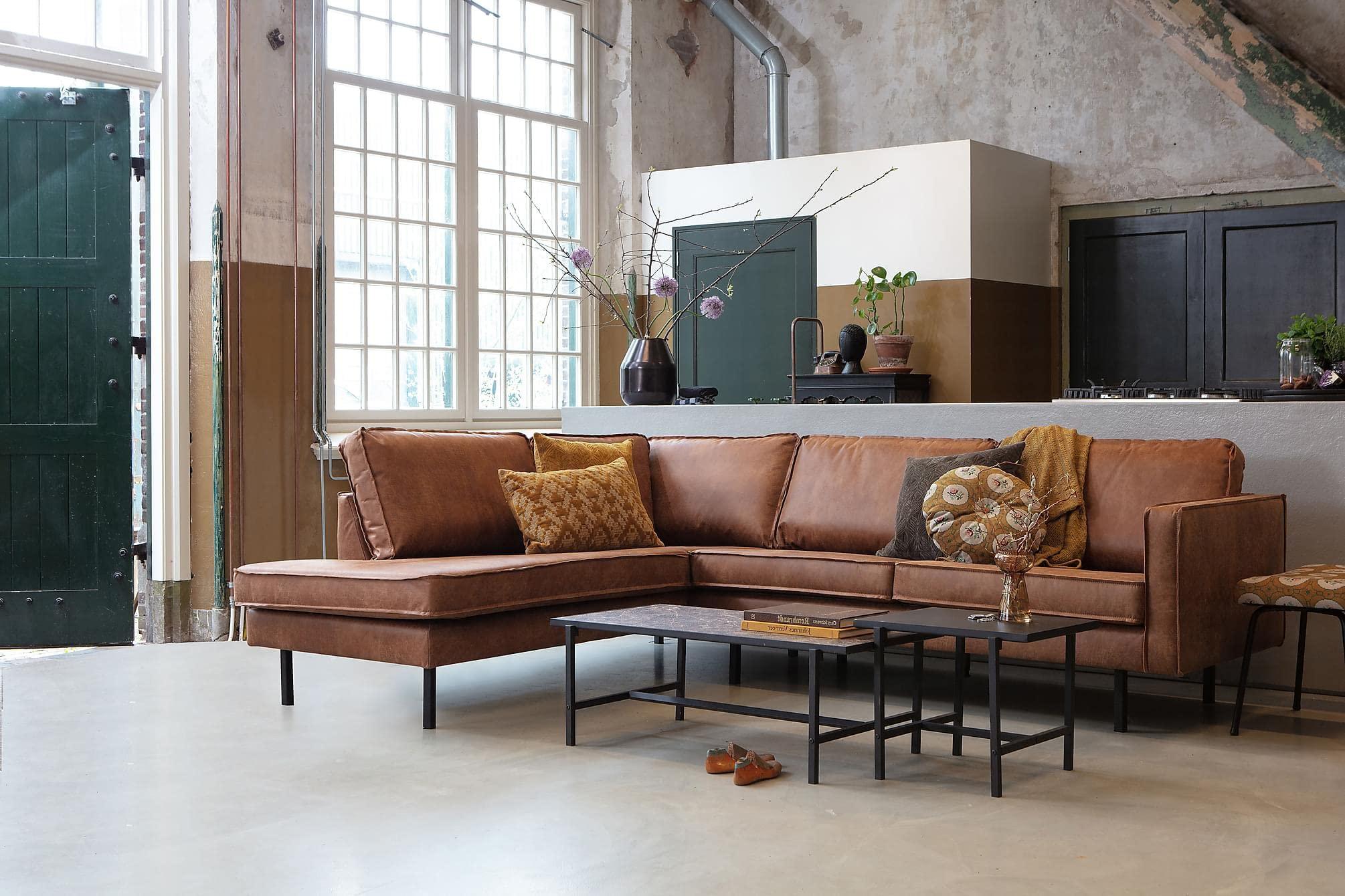 Sofa aksamitna 2,5-osobowa RODEO CLASSIC kasztanowy Be Pure    Eye on Design