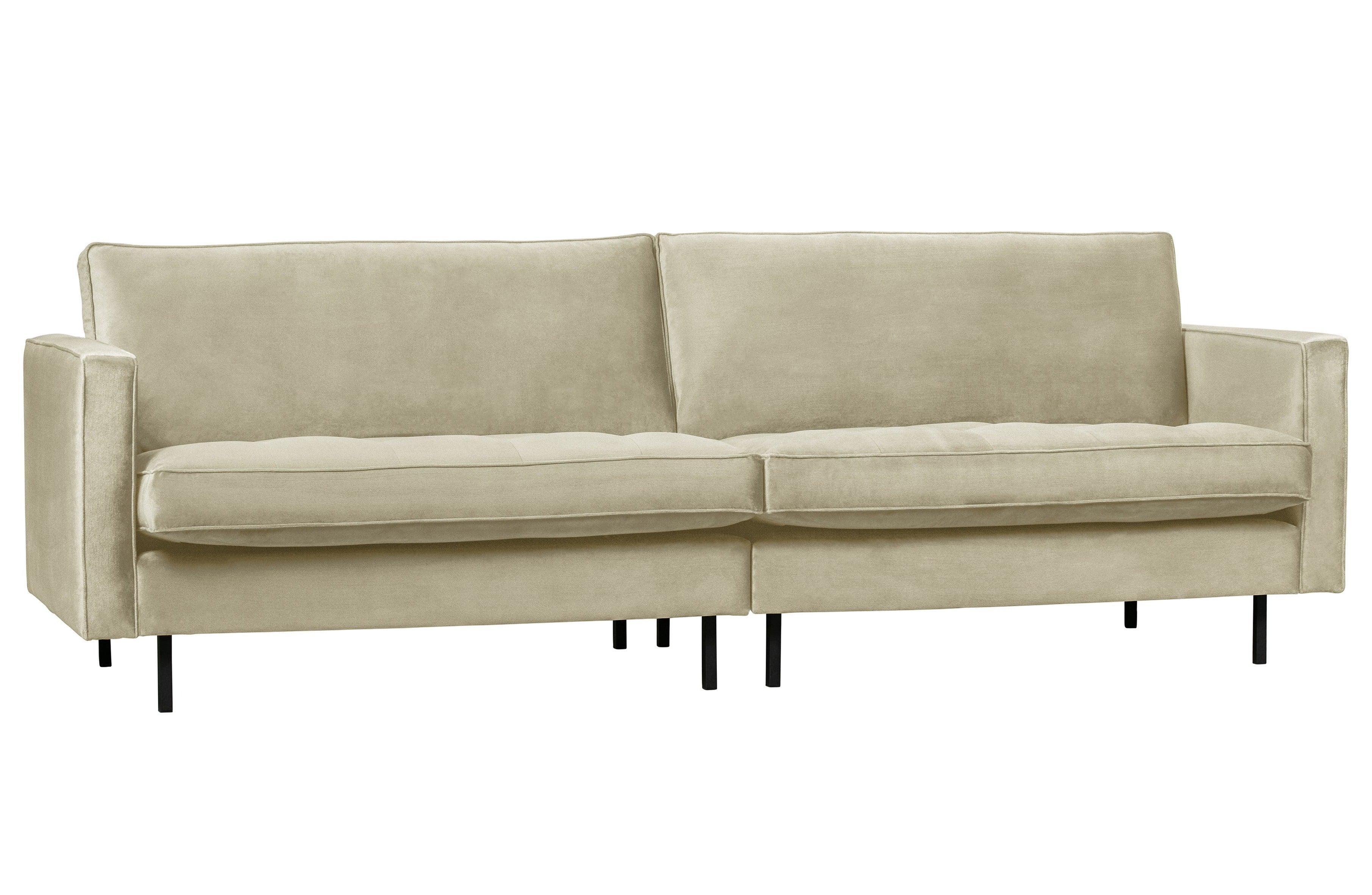 Sofa aksamitna 3-osobowa RODEO CLASSIC pistacjowy Be Pure    Eye on Design