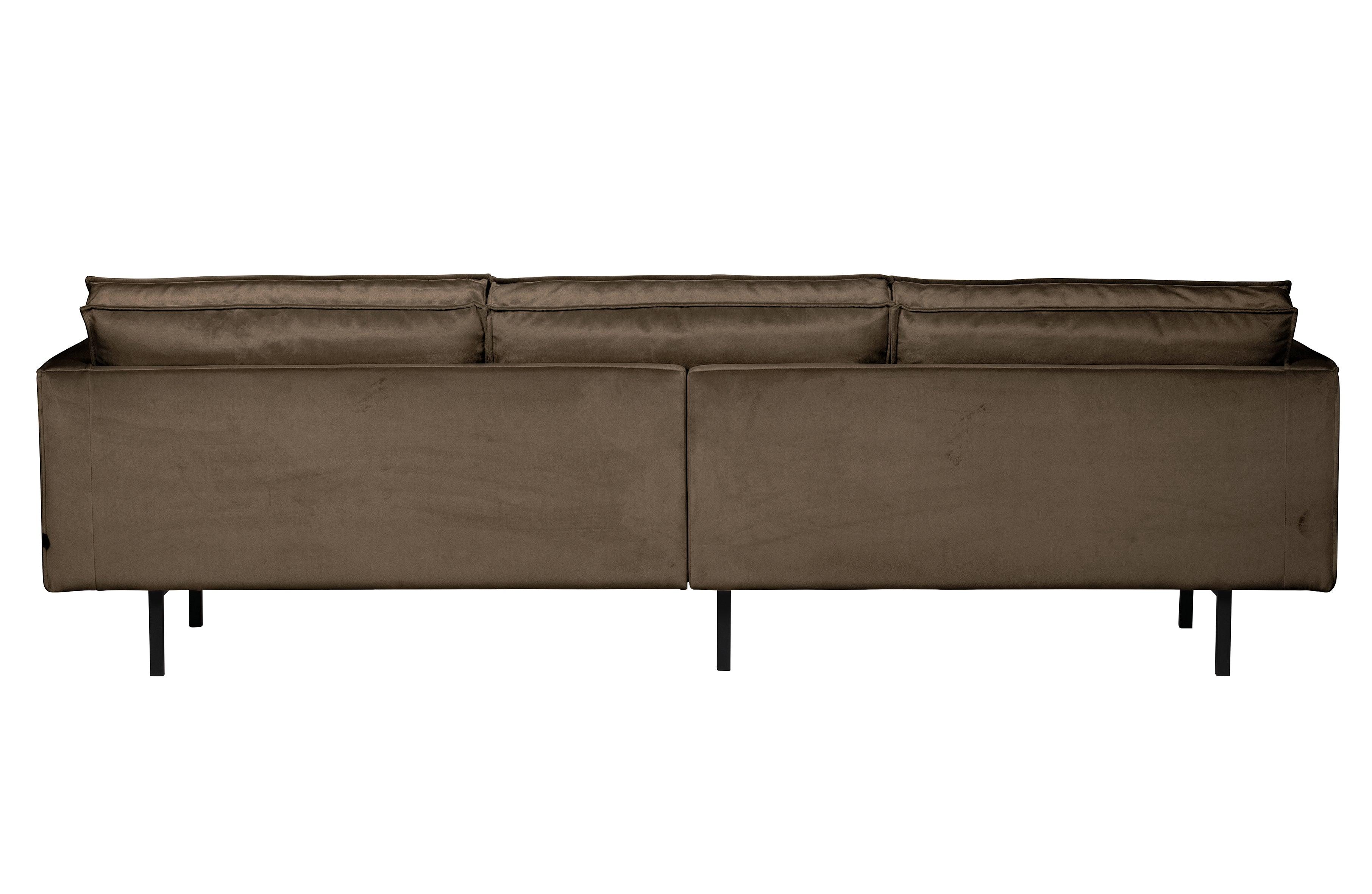 Sofa aksamitna 3-osobowa RODEO taupe Be Pure    Eye on Design