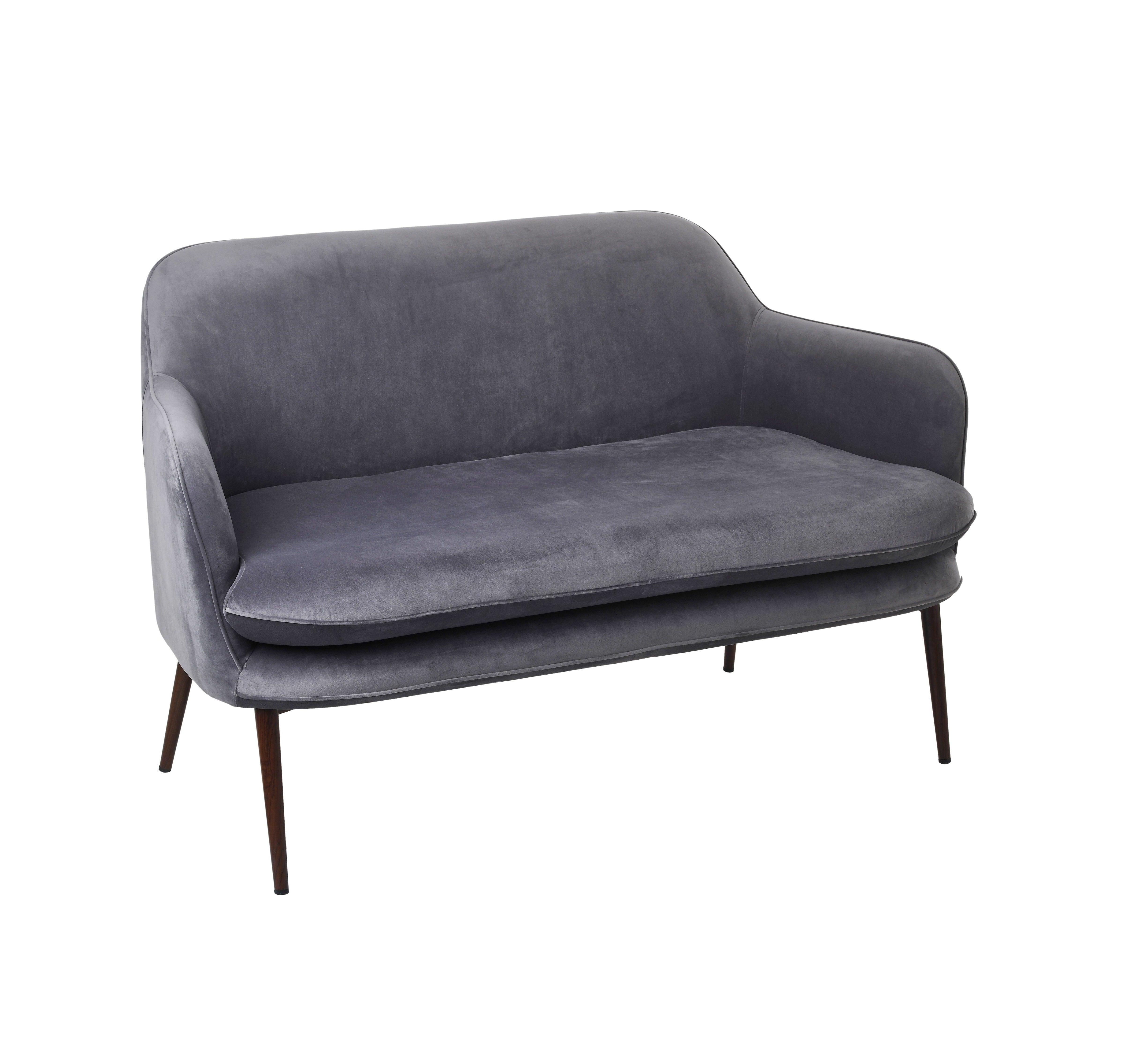 Sofa aksamitna CHARMY szary Pols Potten    Eye on Design