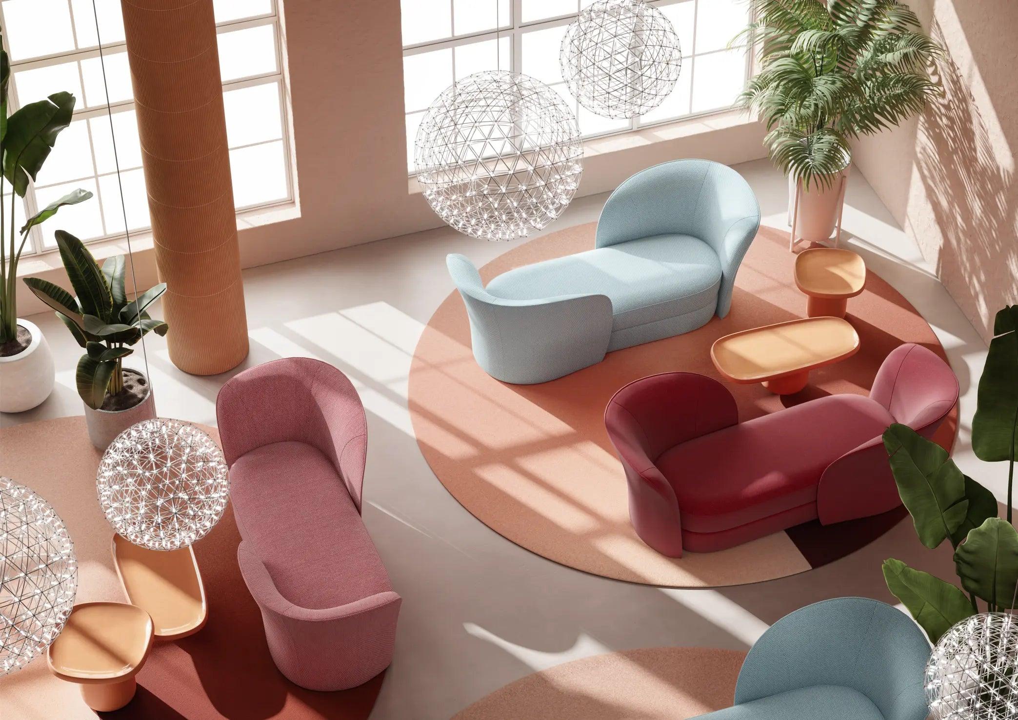 ALDORA VIS A VIS right-hand sofa Moooi Eye on Design