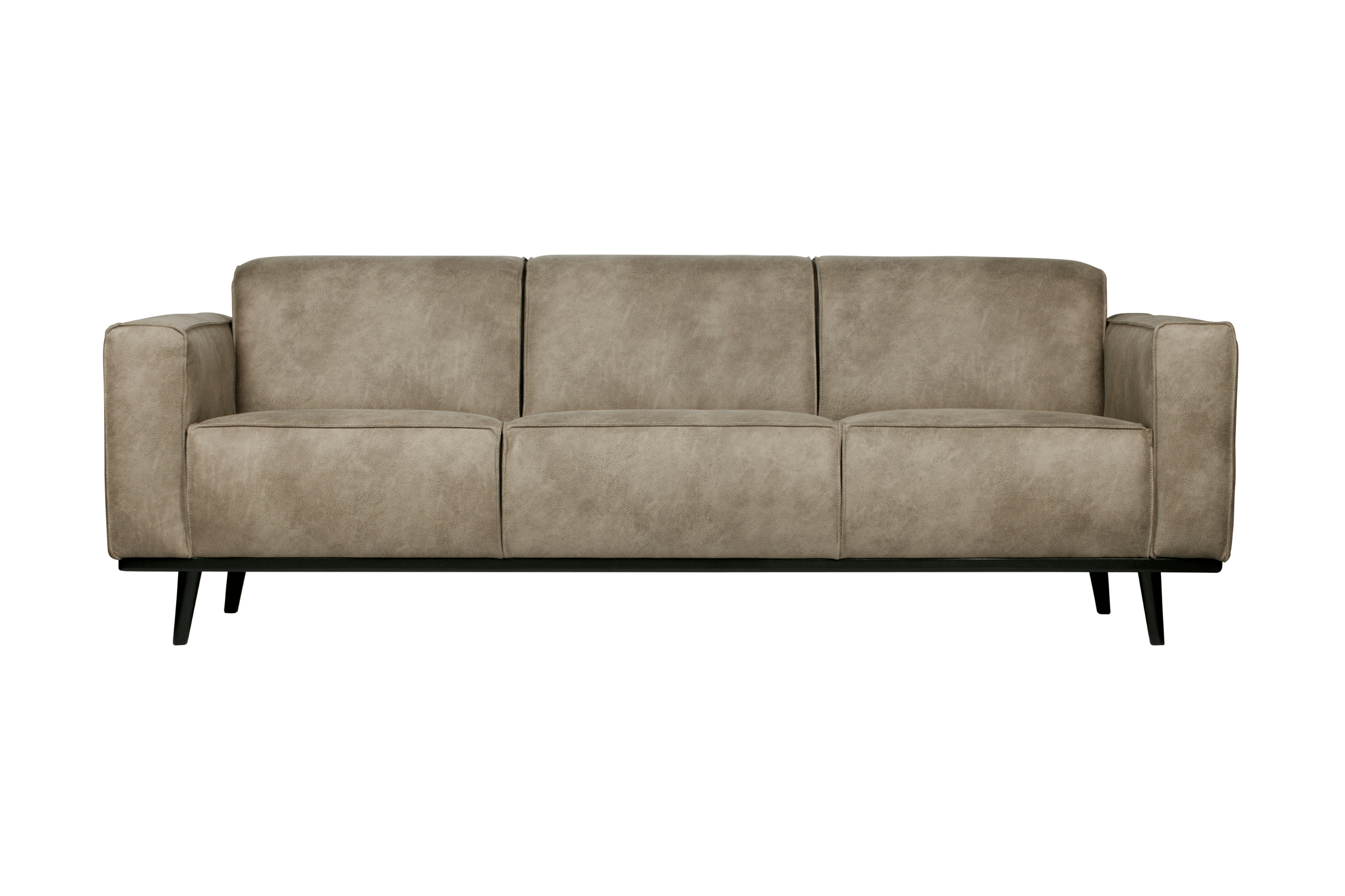 Sofa ekoskóra 3-osobowa STATEMENT taupe Be Pure    Eye on Design