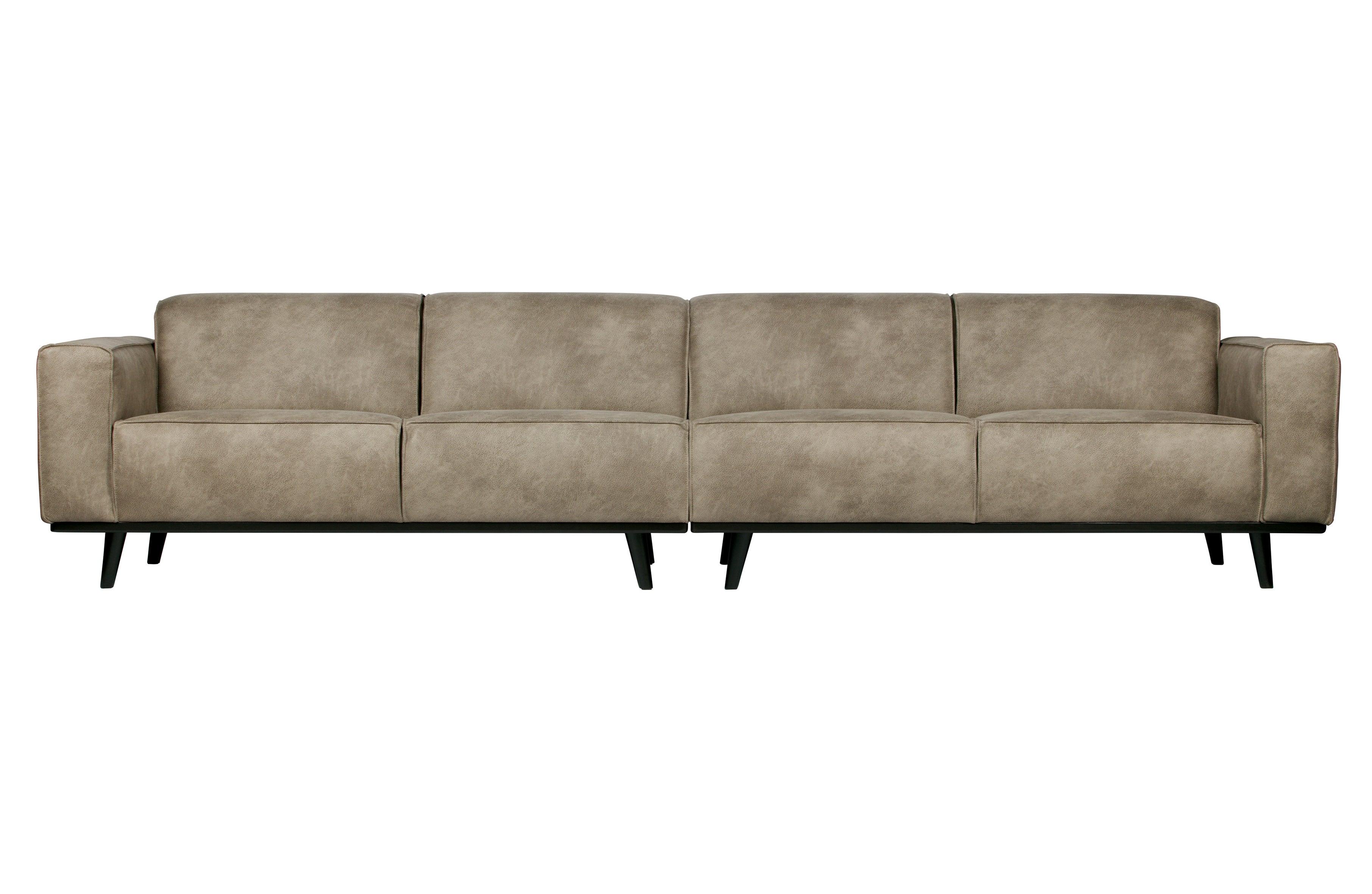 Sofa ekoskóra 4-osobowa STATEMENT taupe Be Pure    Eye on Design