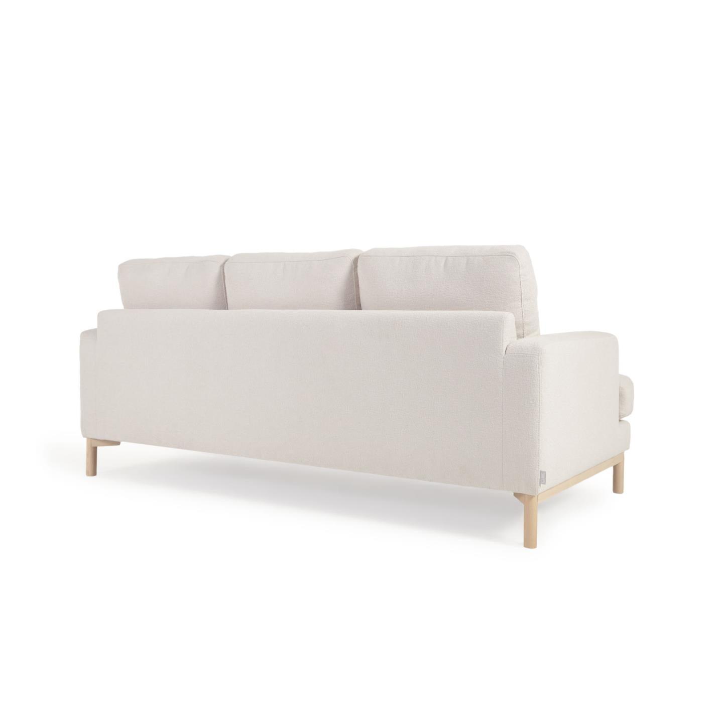 Sofa MIHAELA kremowy boucle La Forma    Eye on Design