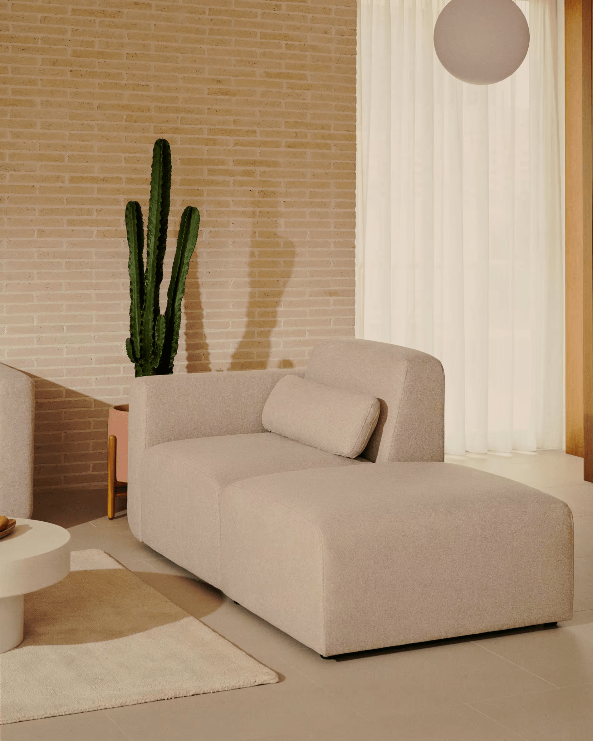 Sofa modułowa 1-osobowa NEOM beżowy La Forma    Eye on Design