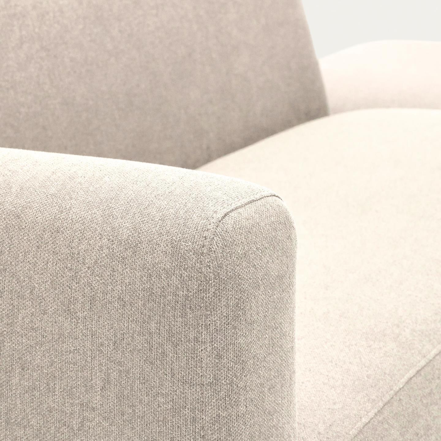 Sofa modułowa 2-osobowa uniwersalna otwarta NEOM beżowy La Forma    Eye on Design