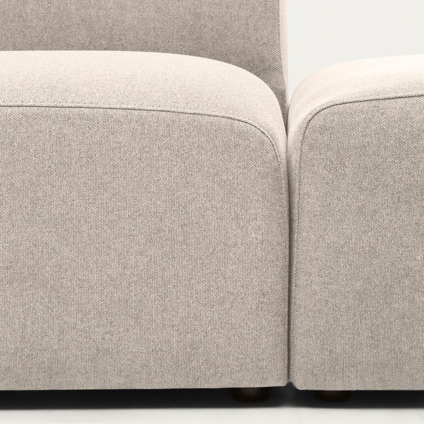 Sofa modułowa 2-osobowa uniwersalna otwarta NEOM beżowy La Forma    Eye on Design