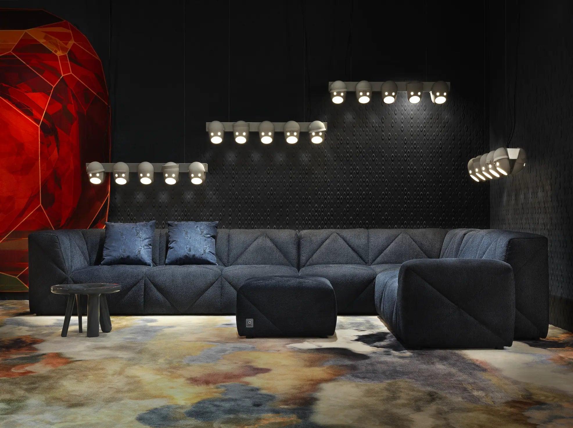 Modular sofa BFF upholstered Moooi Eye on Design