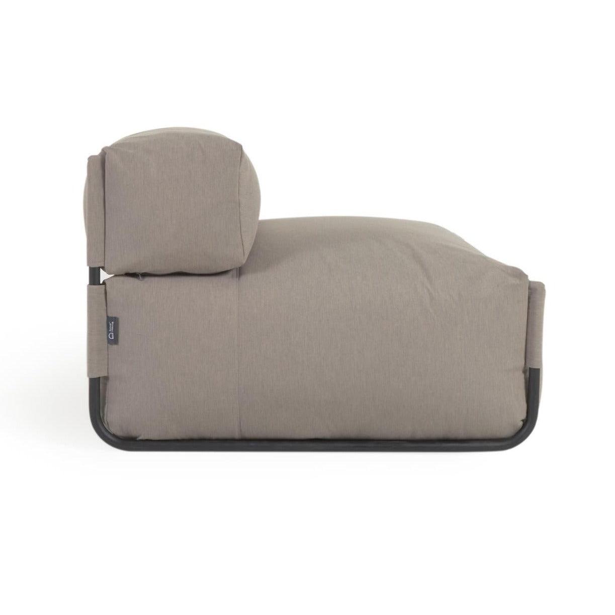 Sofa modułowa ogrodowa SQUARE - fotel khaki La Forma    Eye on Design