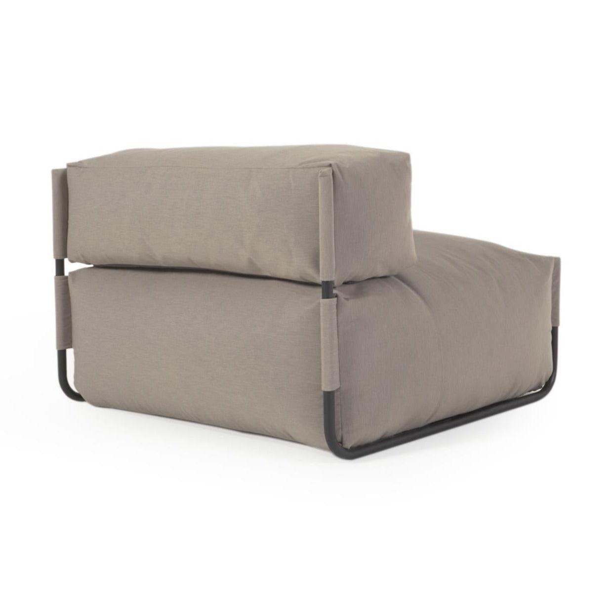 Sofa modułowa ogrodowa SQUARE - fotel khaki La Forma    Eye on Design